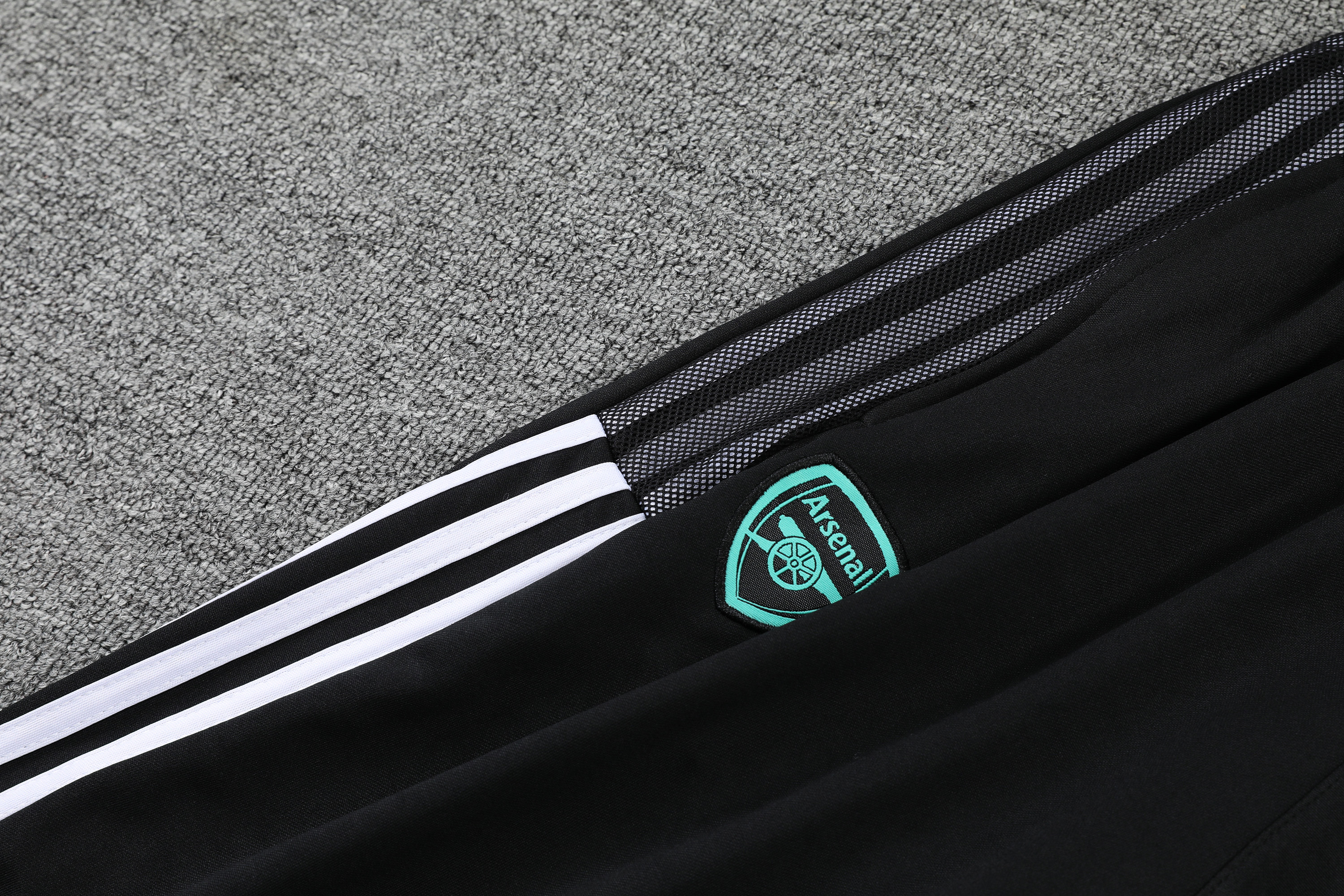 Arsenal POLO Black Short Sleeve Suit