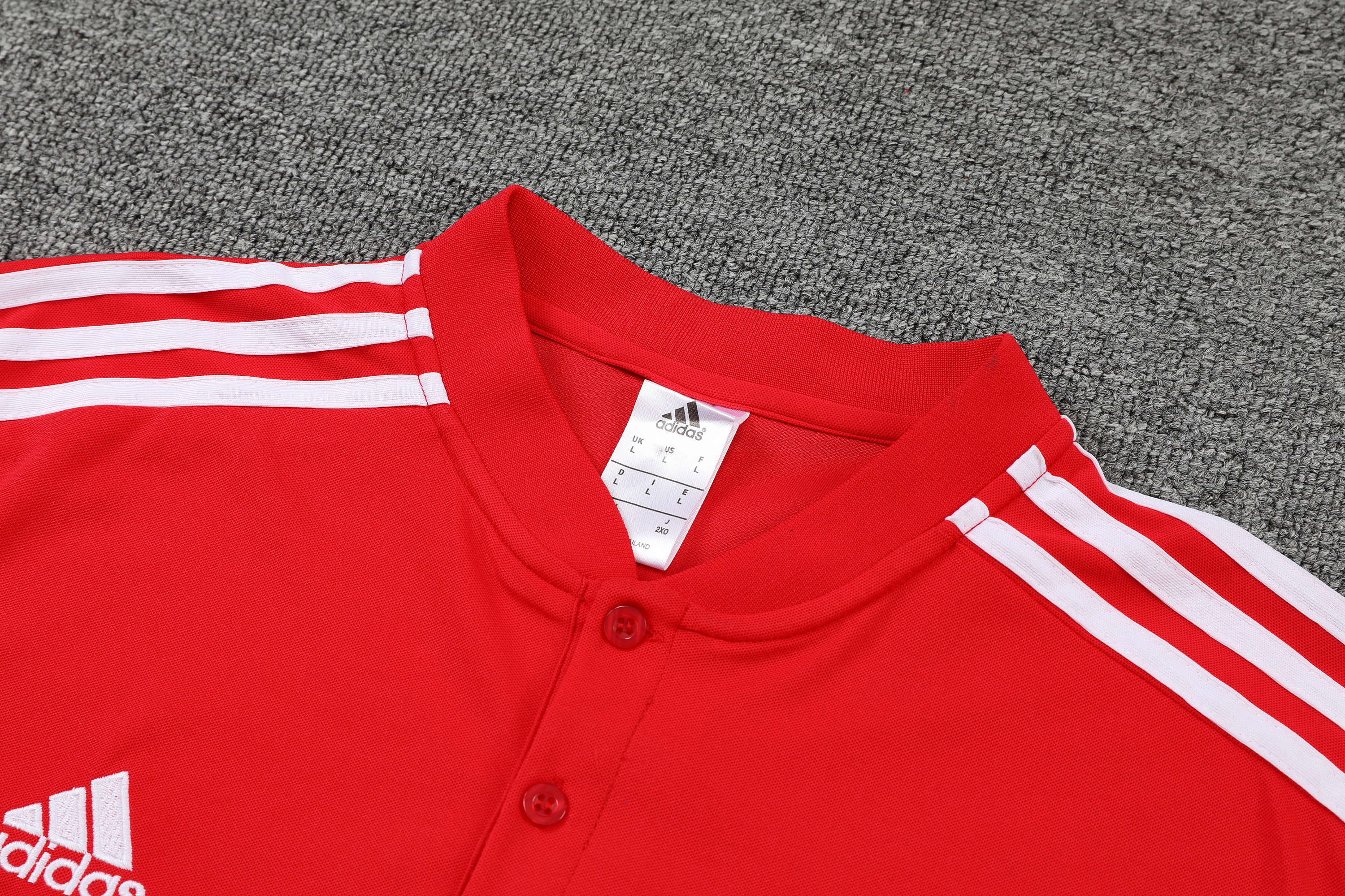 Arsenal POLO red black Short Sleeve Suit