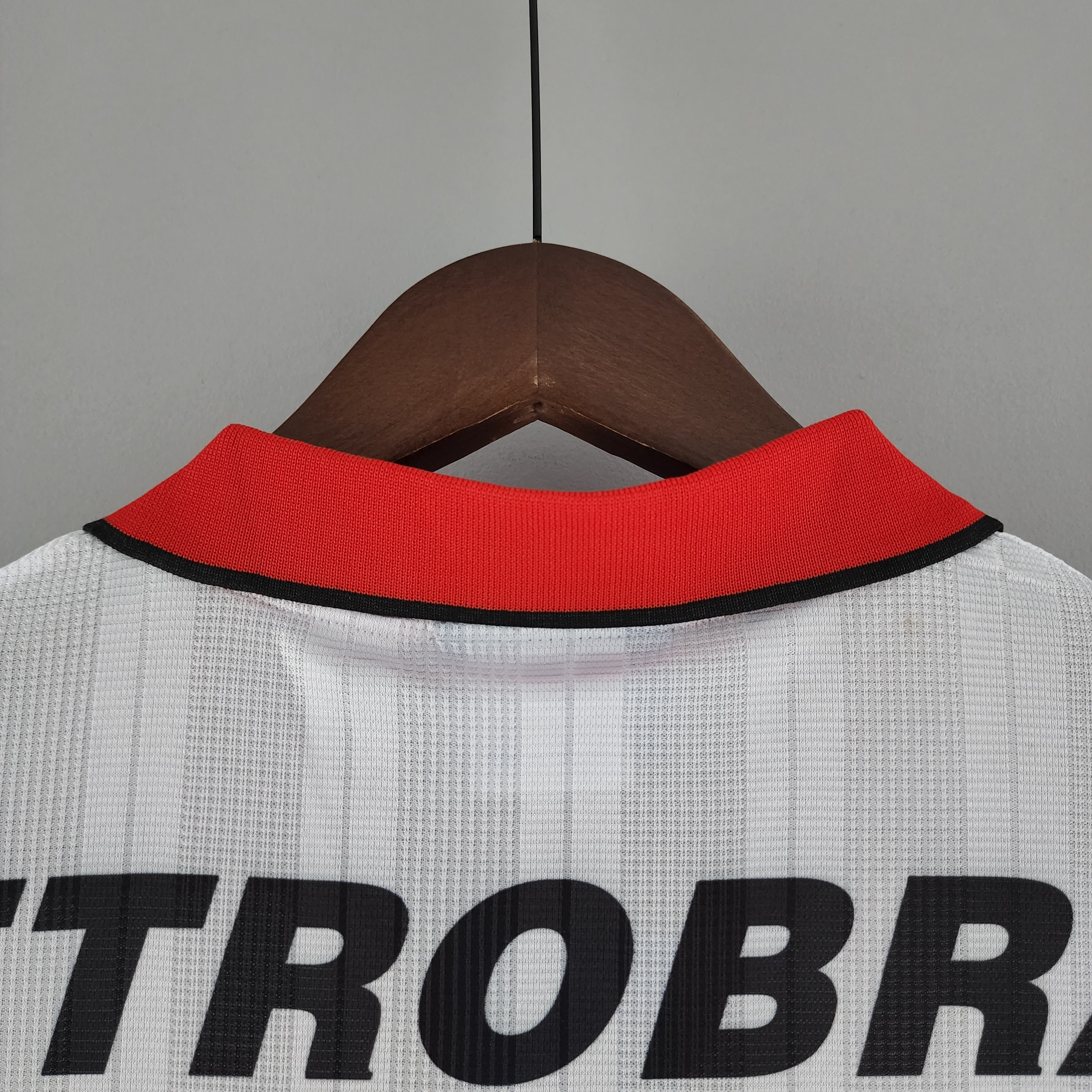 95-96 Flamengo Away White Retro Jersey/95-96弗拉门戈客场