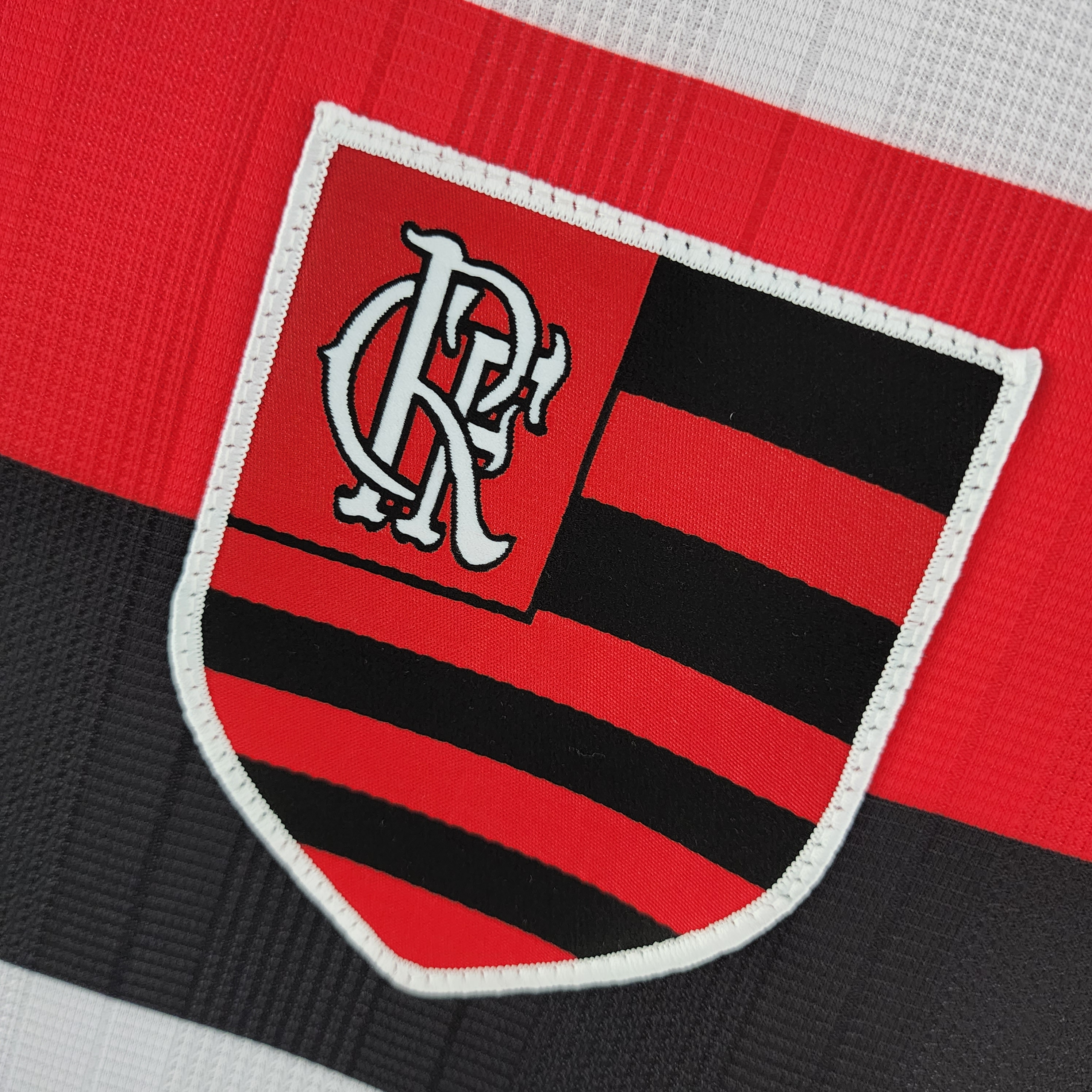 95-96 Flamengo Away White Retro Jersey/95-96弗拉门戈客场