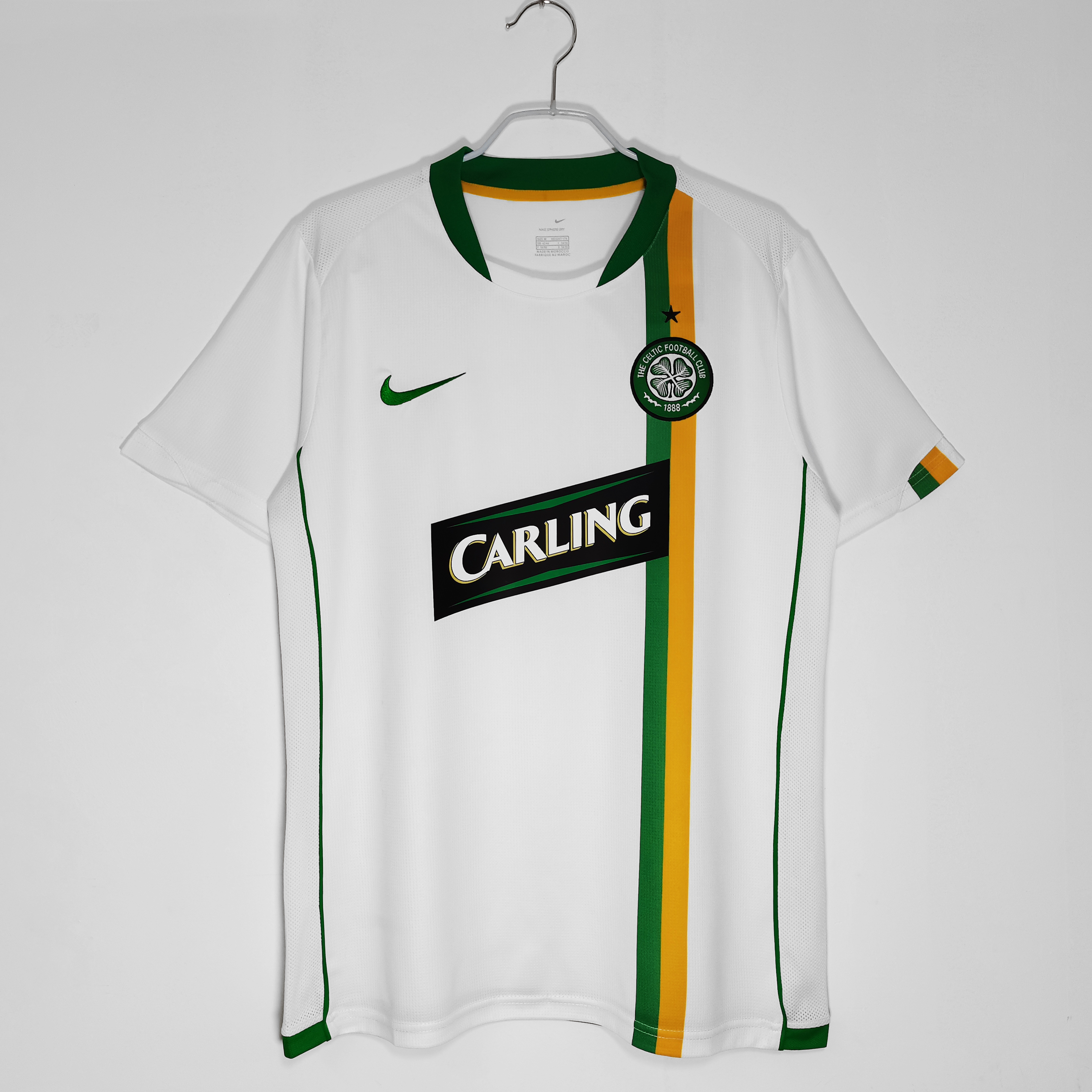 06-07 Celtic Third White Retro Jersey/06-07 凯尔特人第二客场