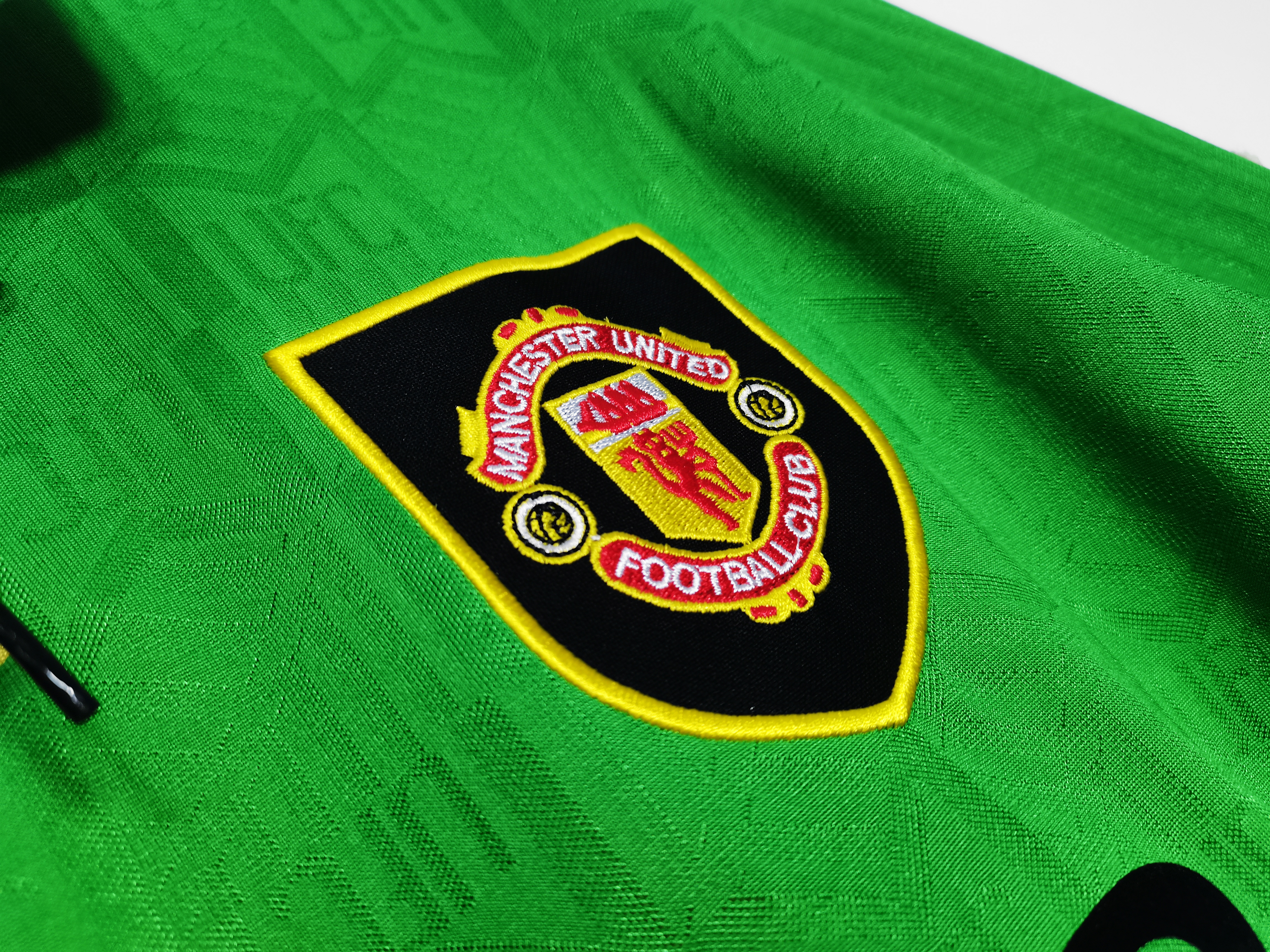1992-1993 Manchester United Away Long Sleeve Retro Jersey/92-93 曼联客场长袖
