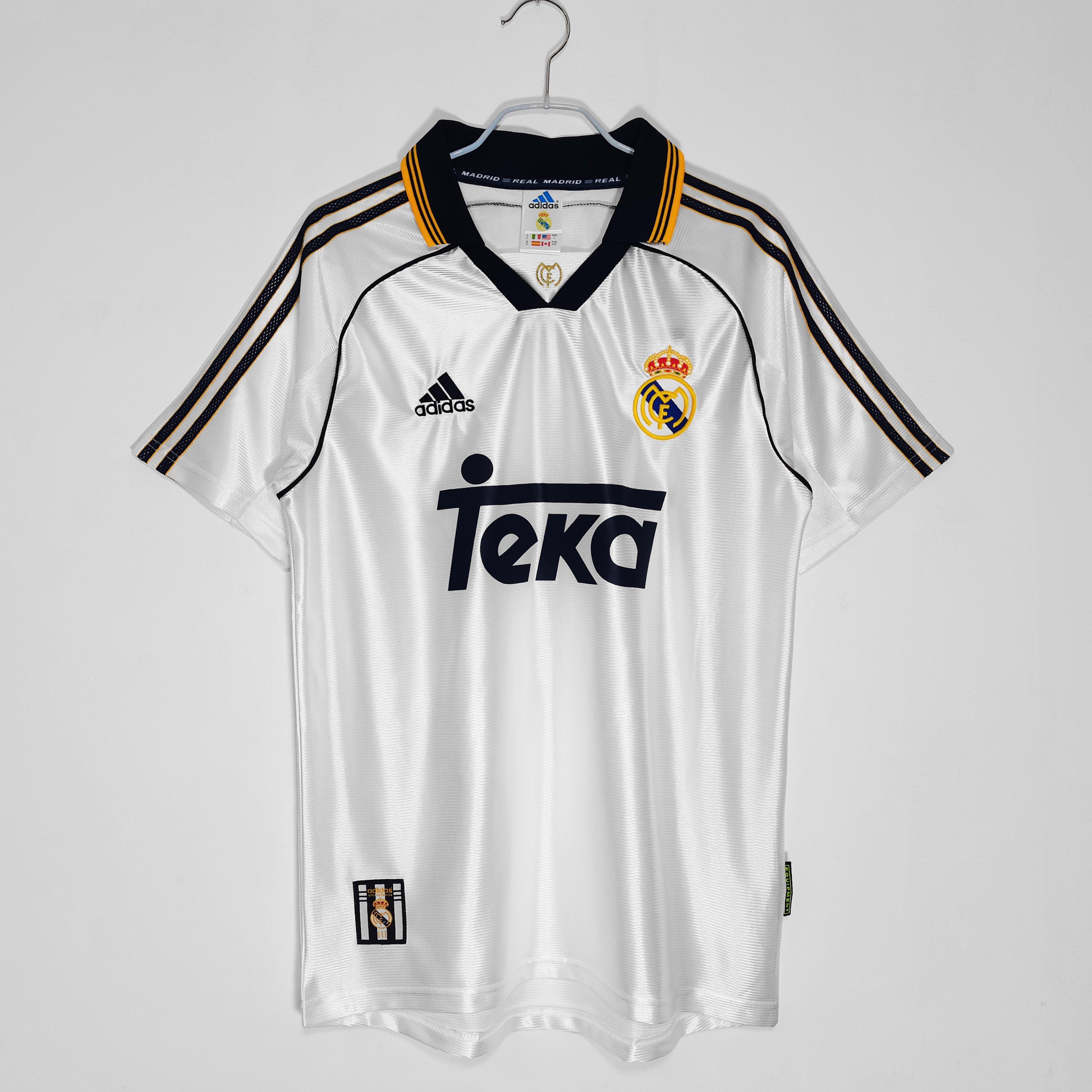 98-99 Real Madrid Home Retro Jersey/98-99 皇马主场