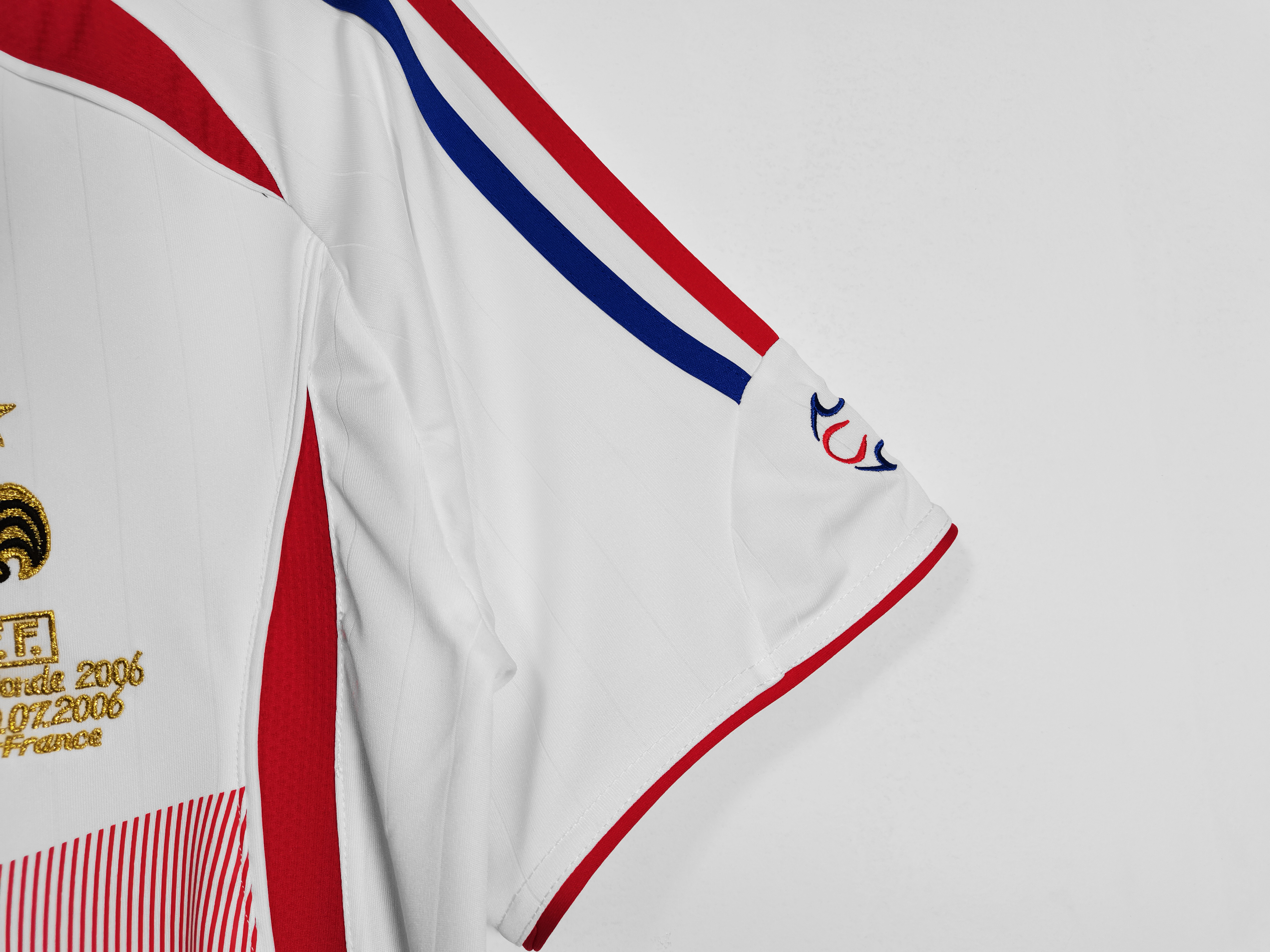 2006 France Away Retro Jersey/2006 法国客场