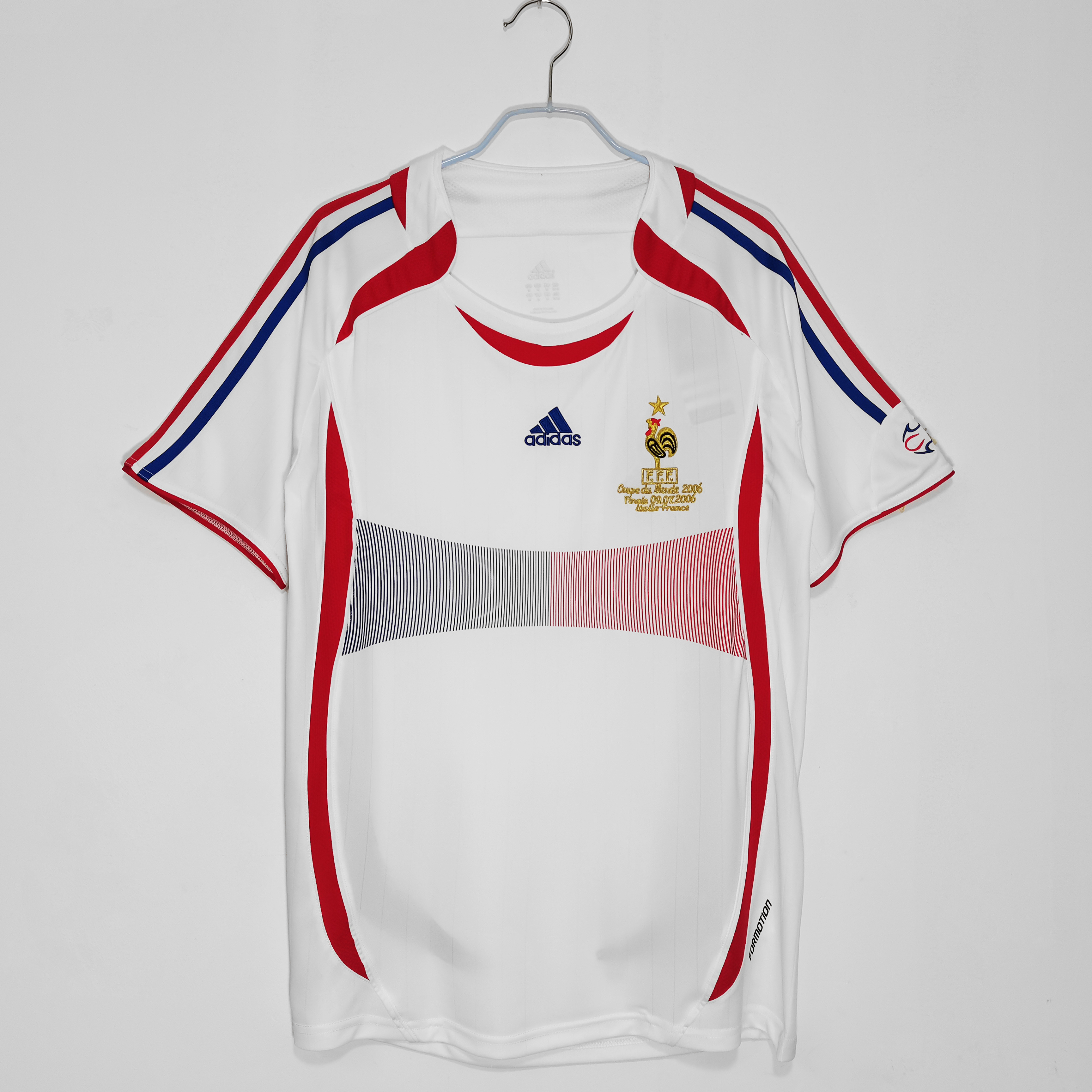 2006 France Away Retro Jersey/2006 法国客场