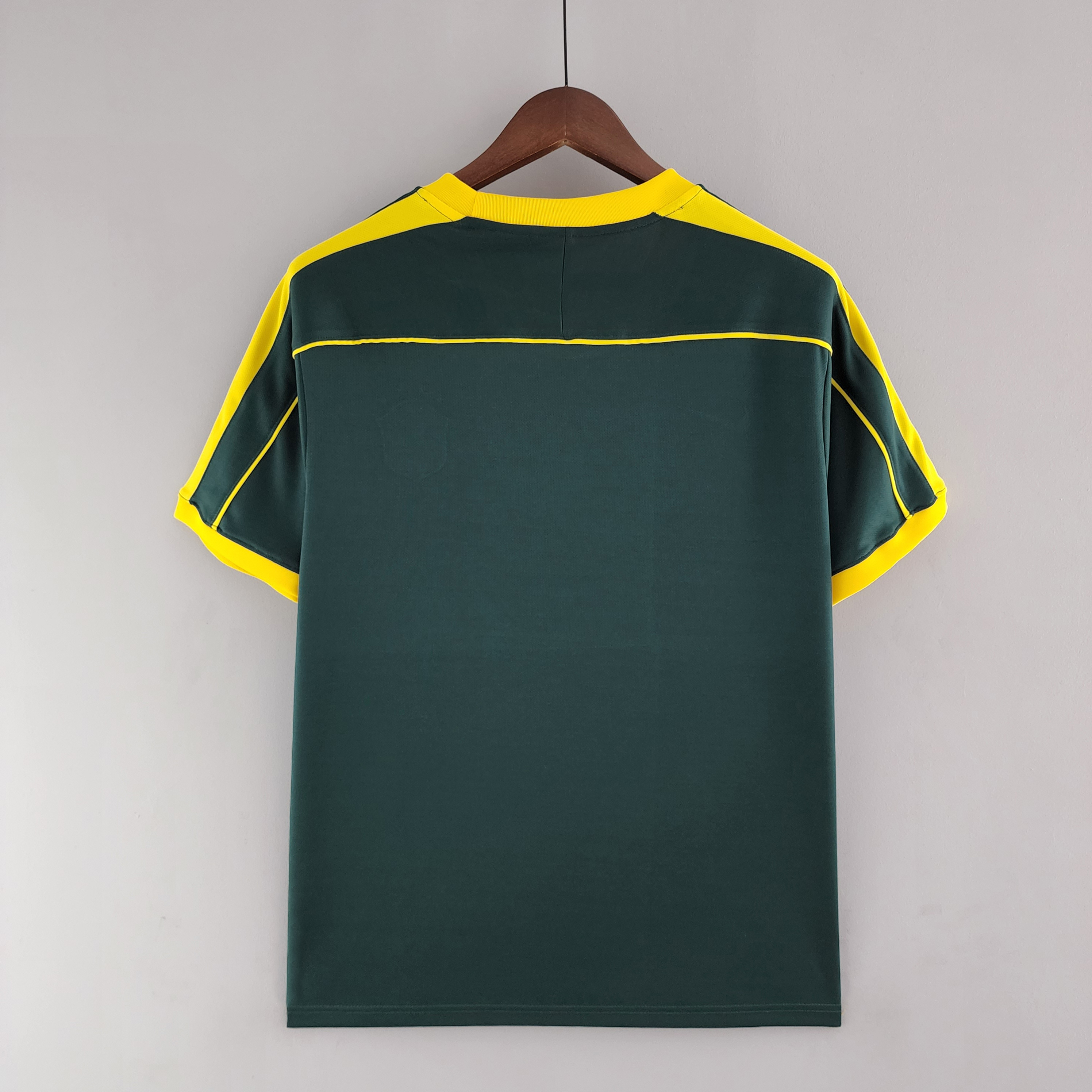 1998 Brazil Green Goal Keeper Retro Jersey/1998 巴西守门员