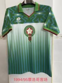 94-95 Morocco Away Green Retro Jersey/94-95摩洛哥客场