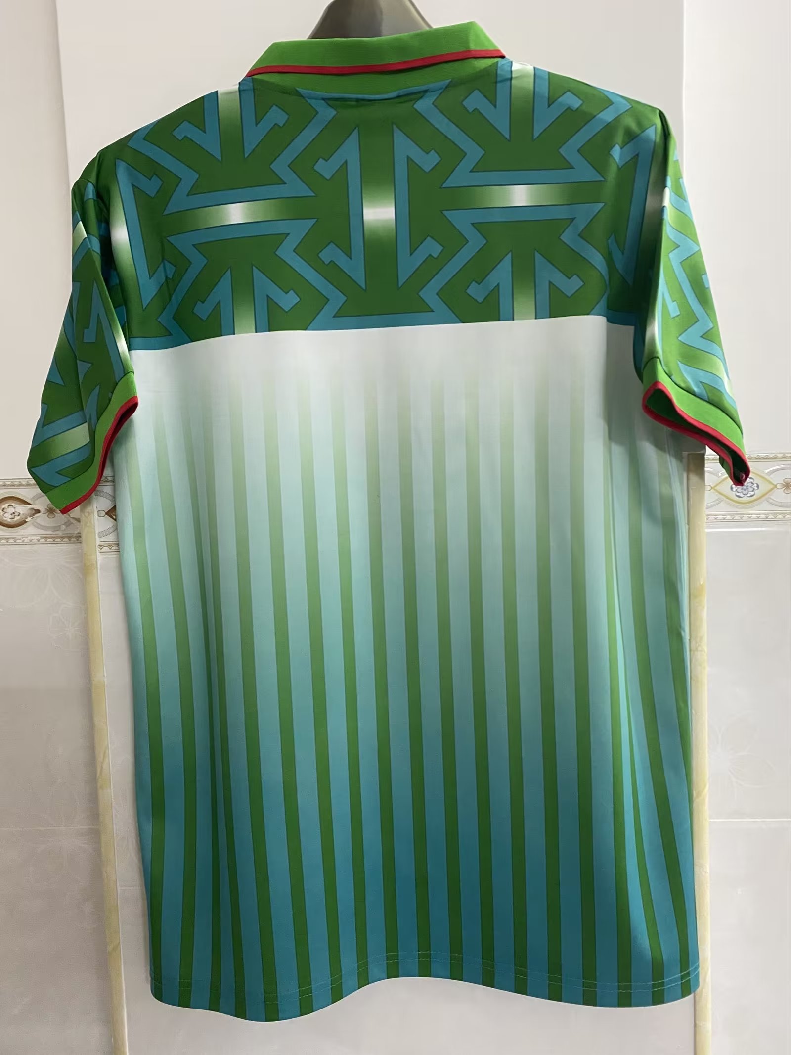 94-95 Morocco Away Green Retro Jersey/94-95摩洛哥客场