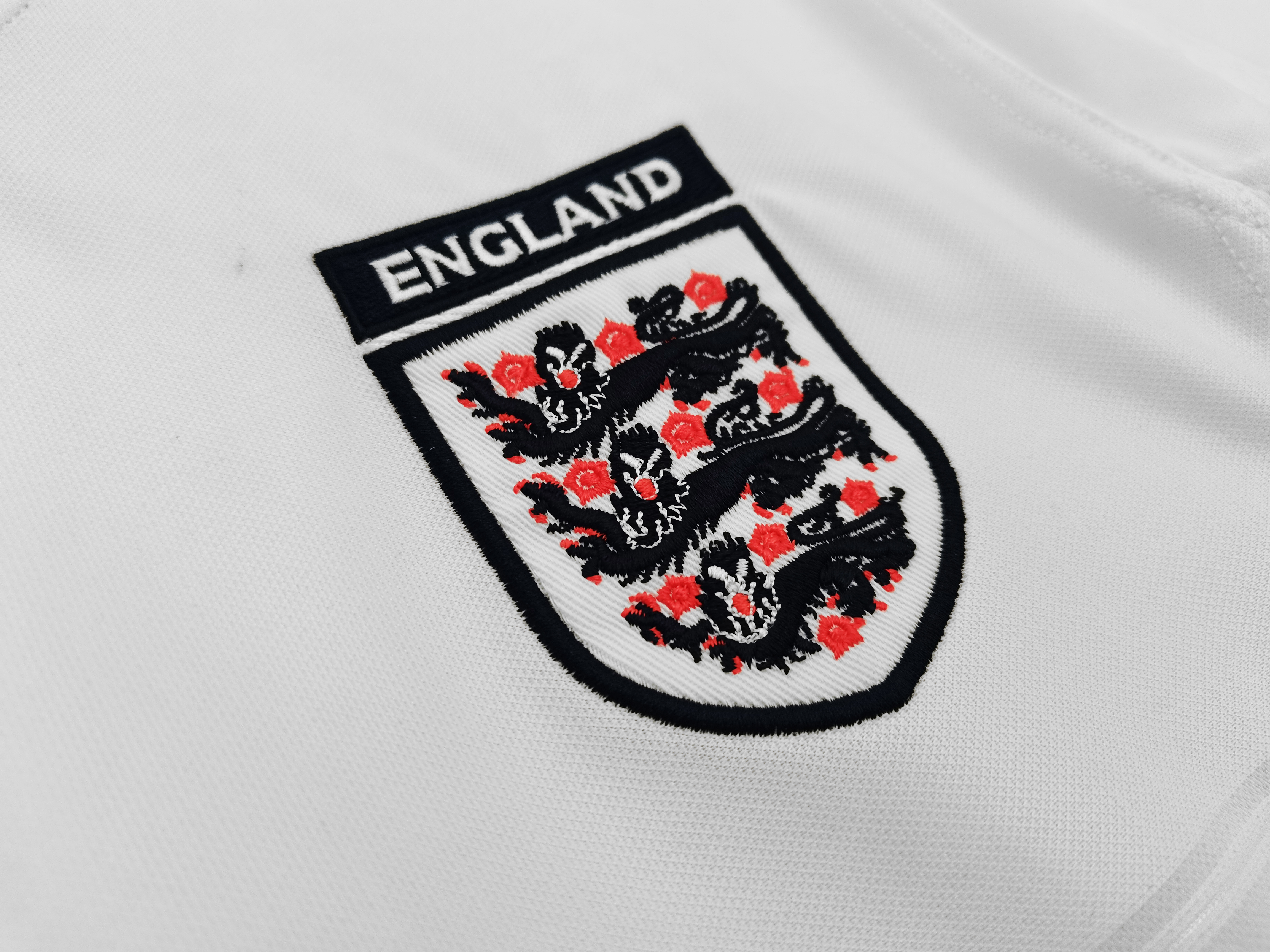 99-01 England Home White Retro Jersey/99-01 英格兰主场