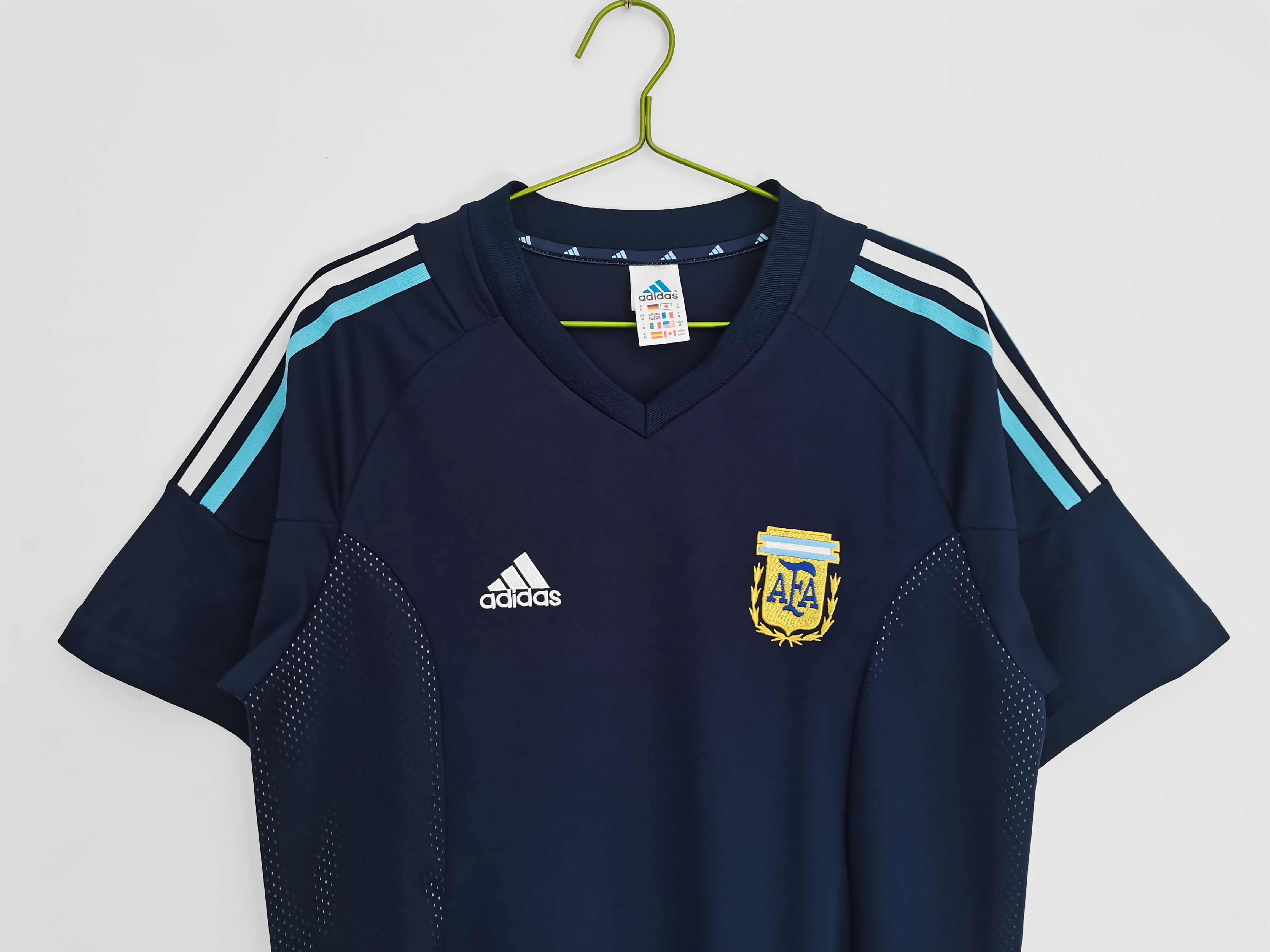2002 Argentina Away Retro Jersey/2002 阿根廷客场