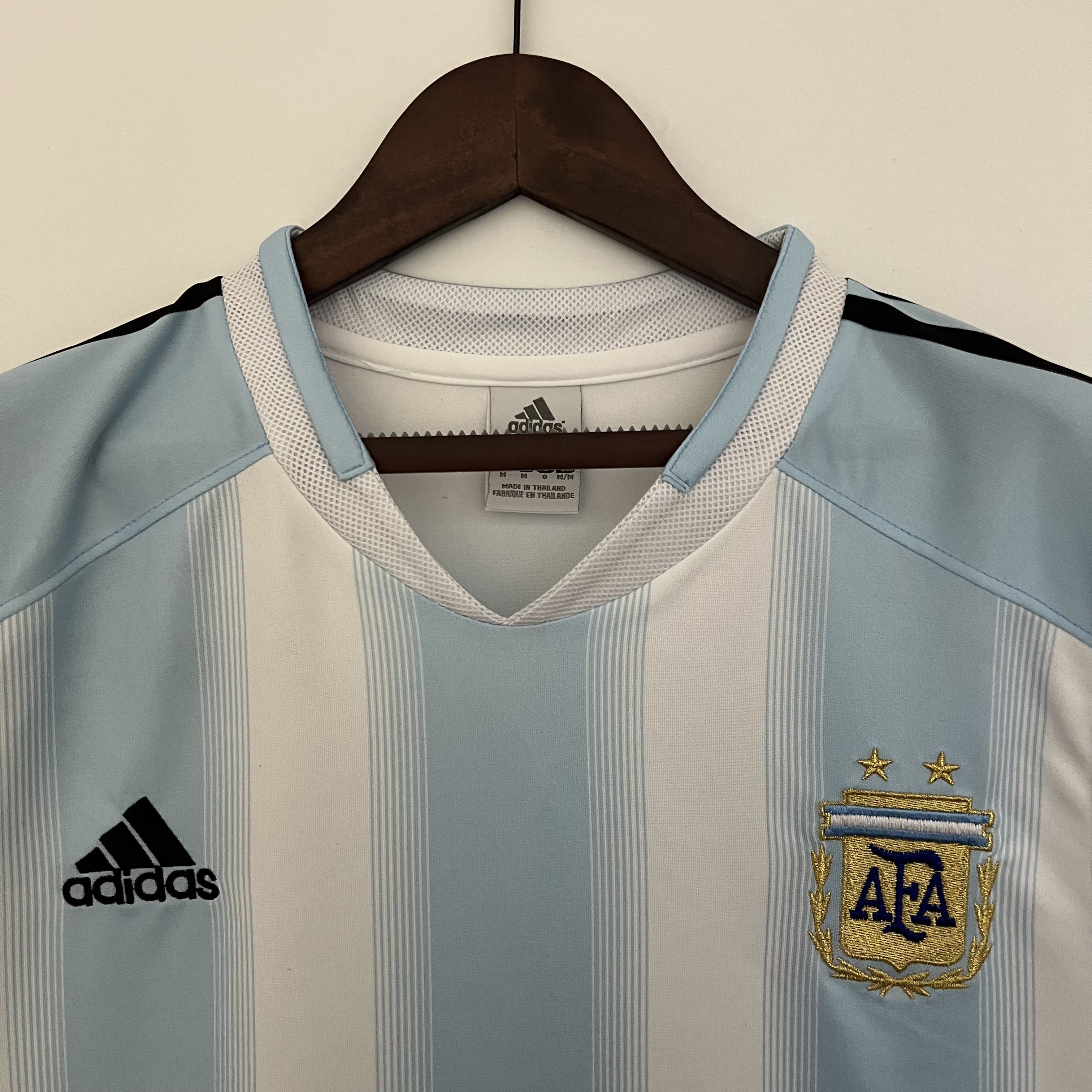 04-05 Argentina Home Retro Jersey/04-05 阿根廷主场