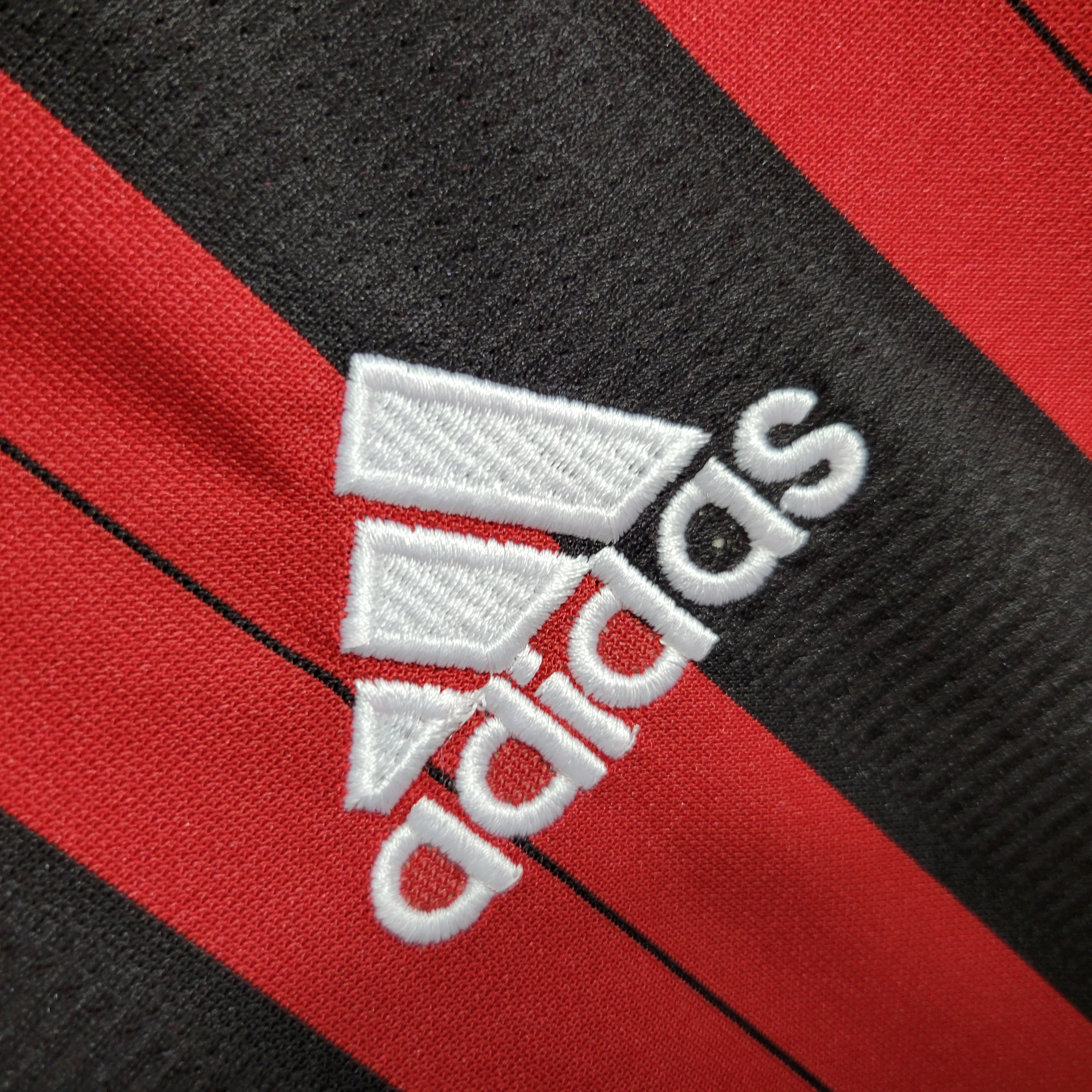 13-14 AC Milan Home Retro Long Sleeve Fans Jersey/13-14 AC米兰主场长袖