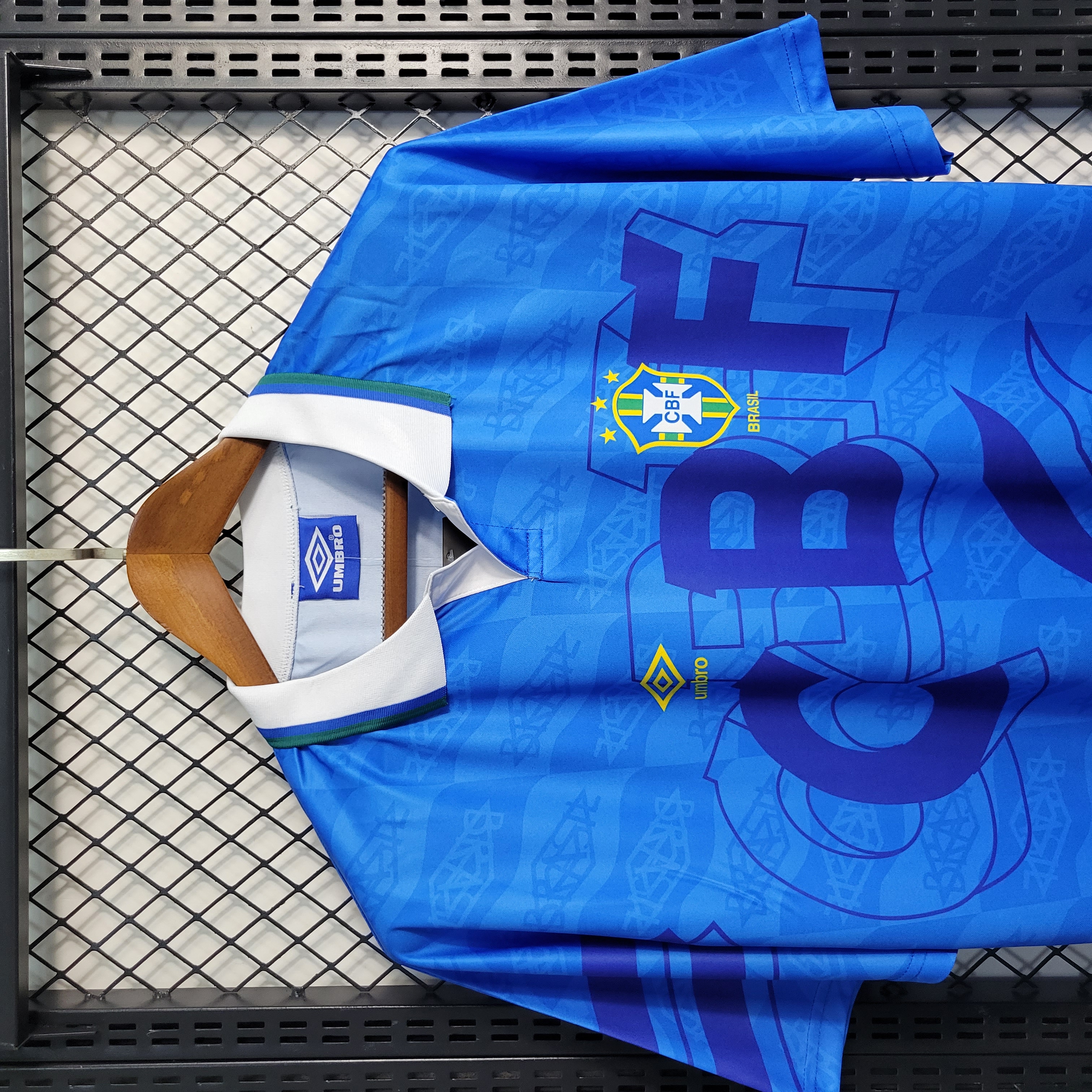 1992 Brazil Away Retro Jersey/1992 巴西客场