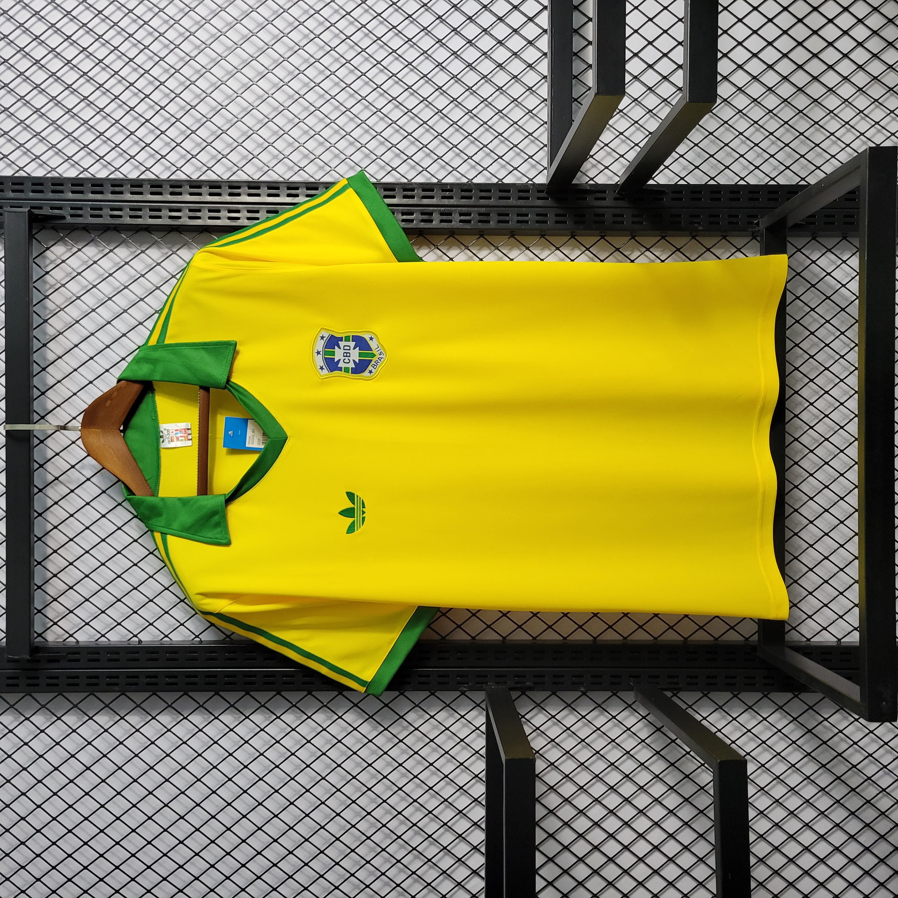 1978 Brazil Home Retro Jersey/1978 巴西主场
