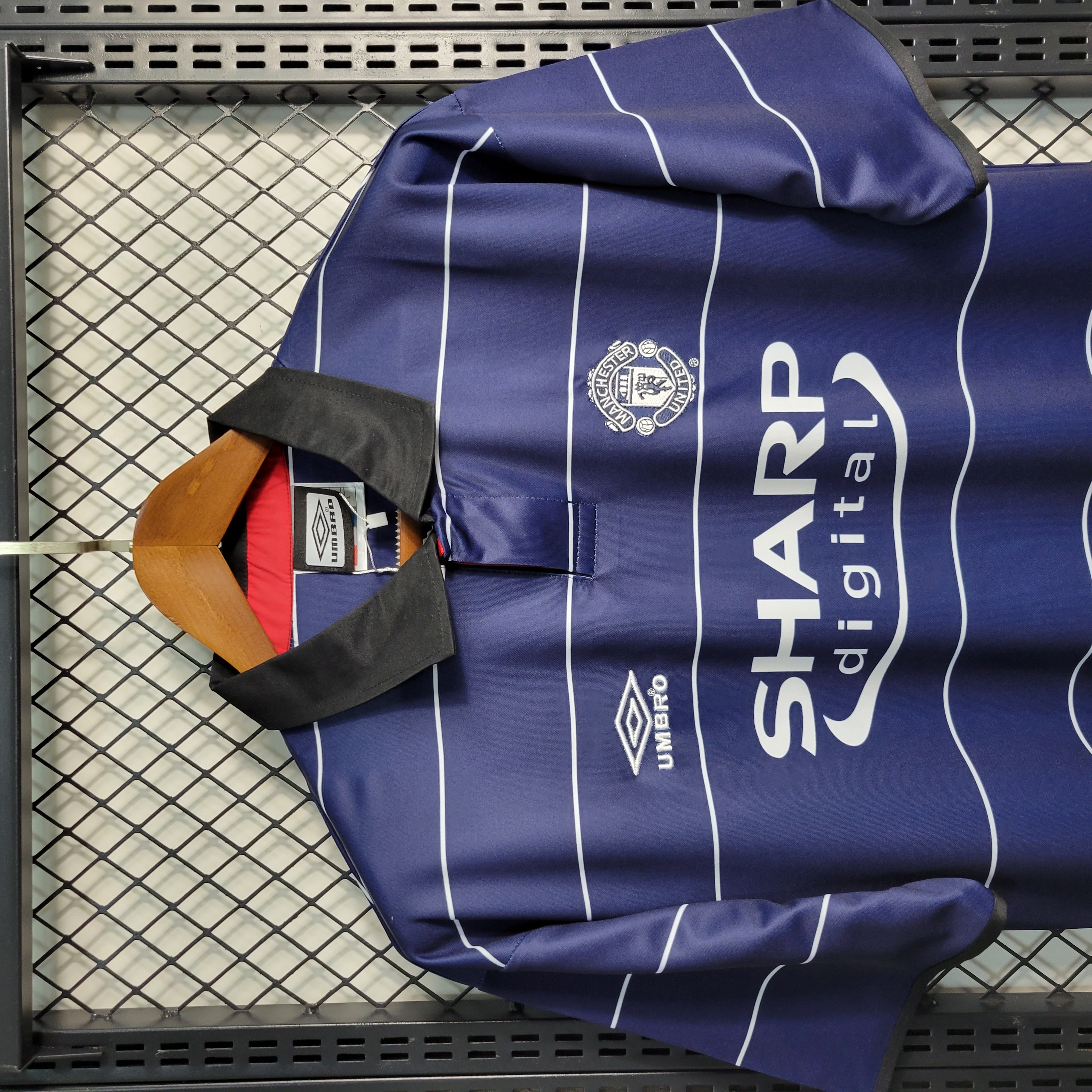 99-00 Manchester United Away Retro Jersey/99-00 曼联客场