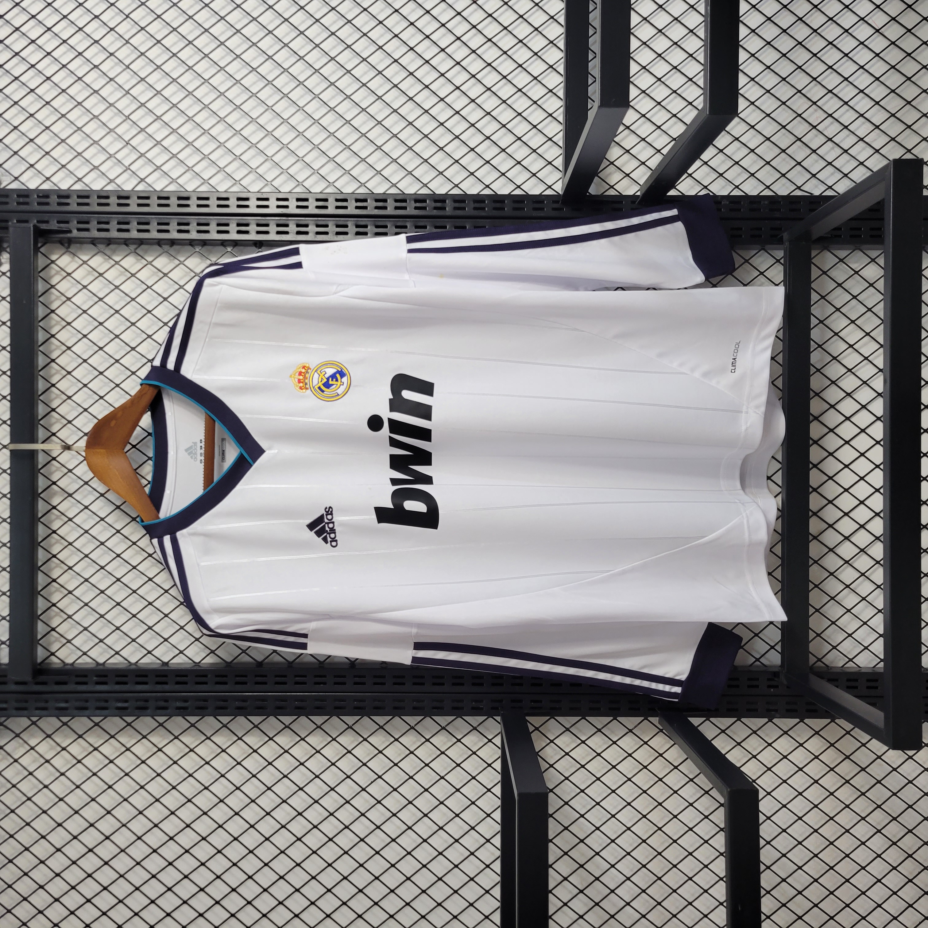 12-13 Real Madrid Home Retro Long Sleeve Jersey/12-13 皇马主场长袖