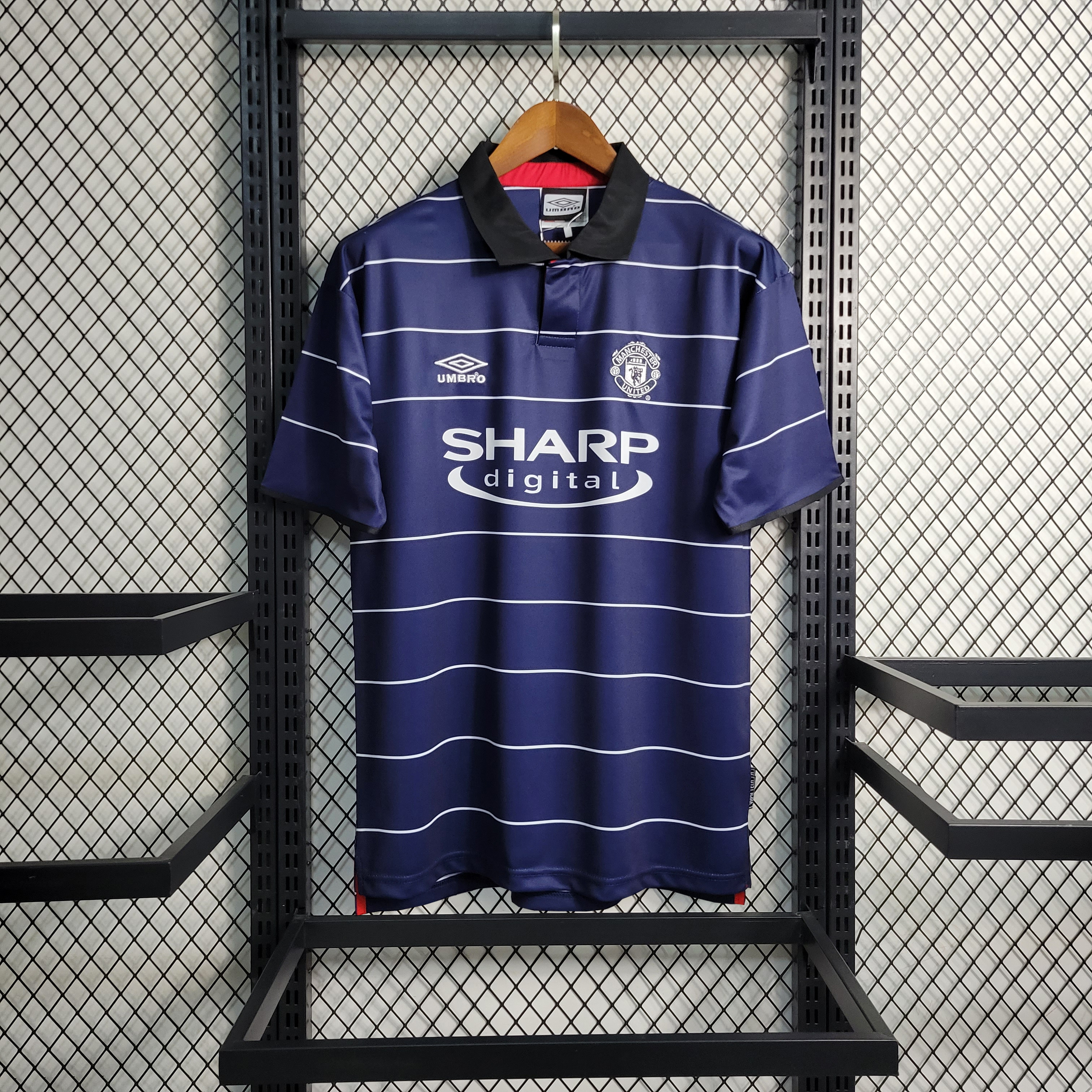 99-00 Manchester United Away Retro Jersey/99-00 曼联客场