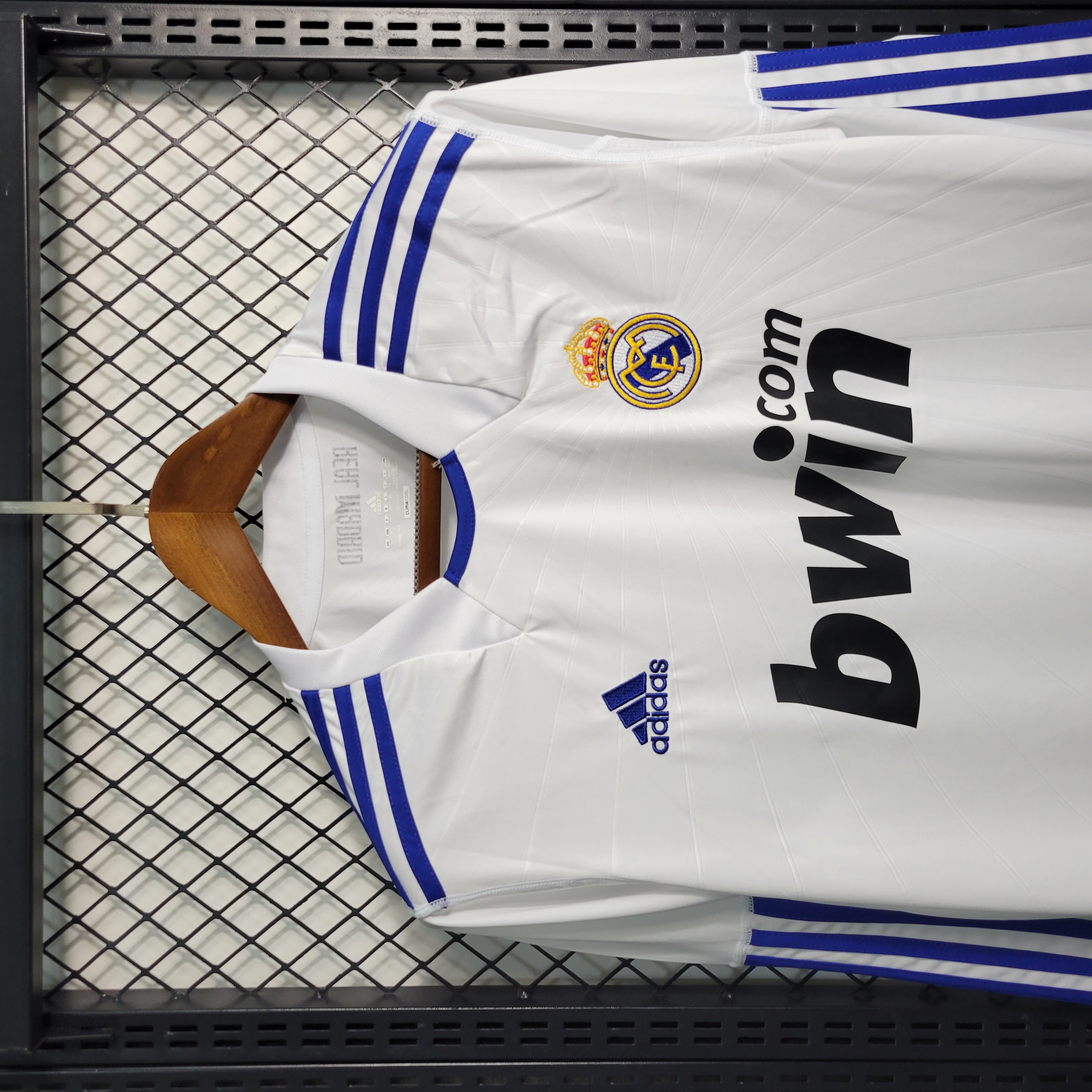 10-11 Real Madrid Home Long Sleeve Retro Jersey/10-11 皇马主场长袖