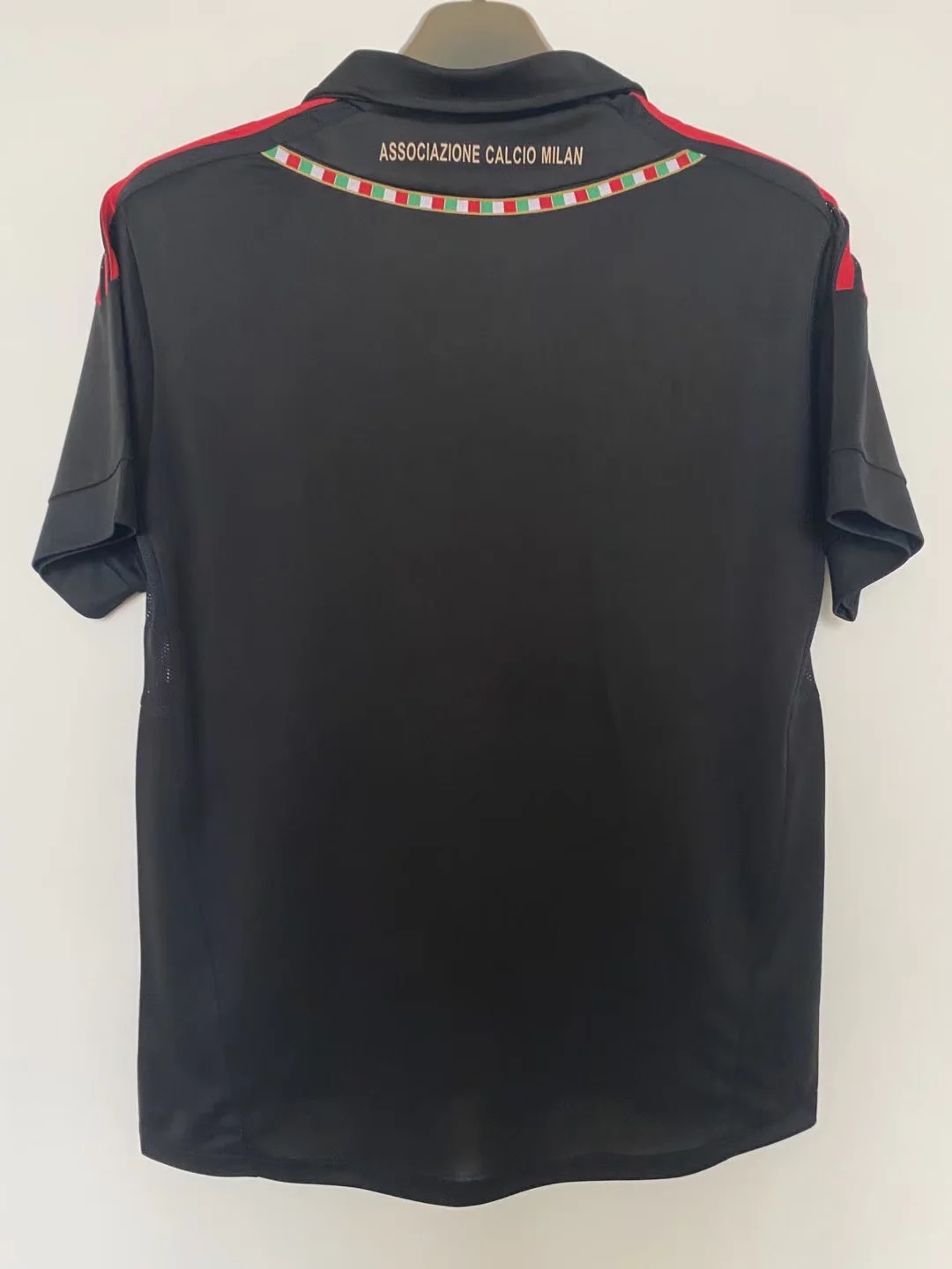 11-12 AC Milan Third Black Retro Fans Jersey/11-12 AC米兰第二客场