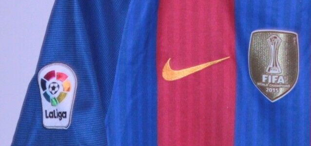 16-17 Barcelona Home Retro Jersey/16-17巴萨主场