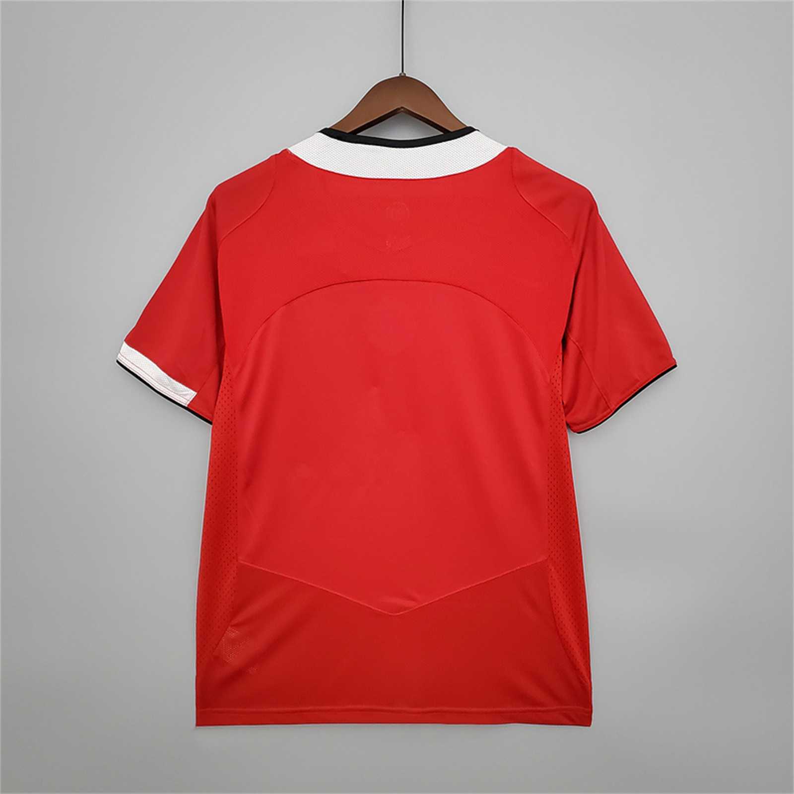 04-06 Manchester United Home Red Retro Jersey with 7#RONALDO/04-06 曼联主场7号罗纳尔多