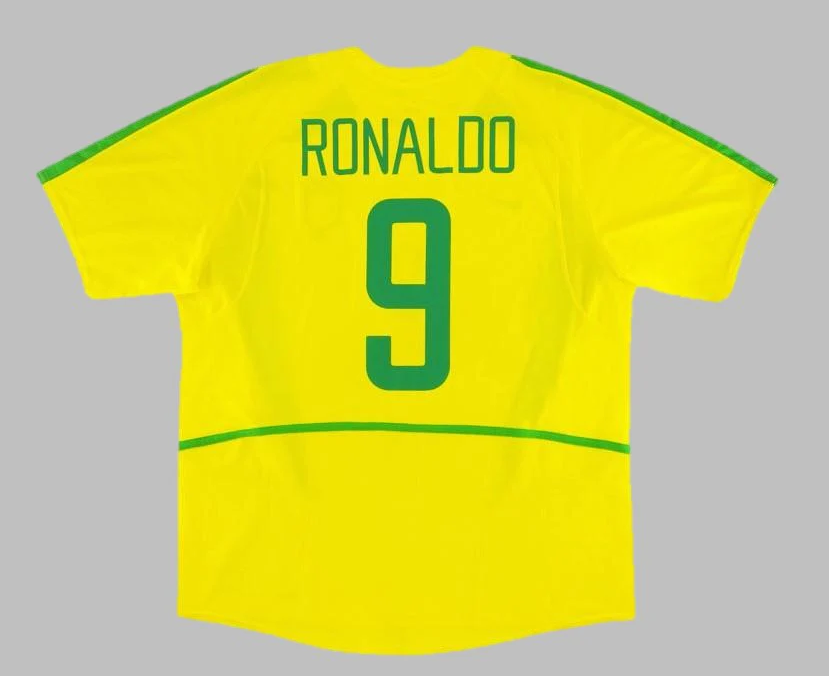 2002 Brazil Home Retro Jersey/2002巴西主场
