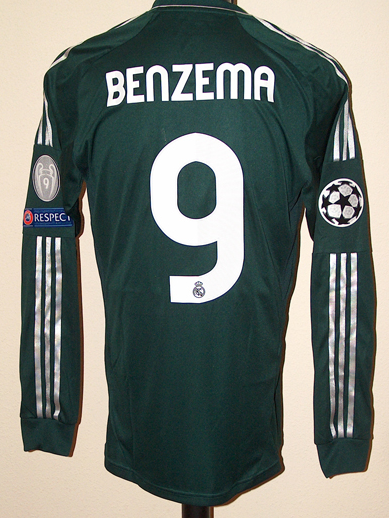 12-13 Real Madrid Third Long Sleeve Retro Jersey/12-13 皇马第二客场长袖