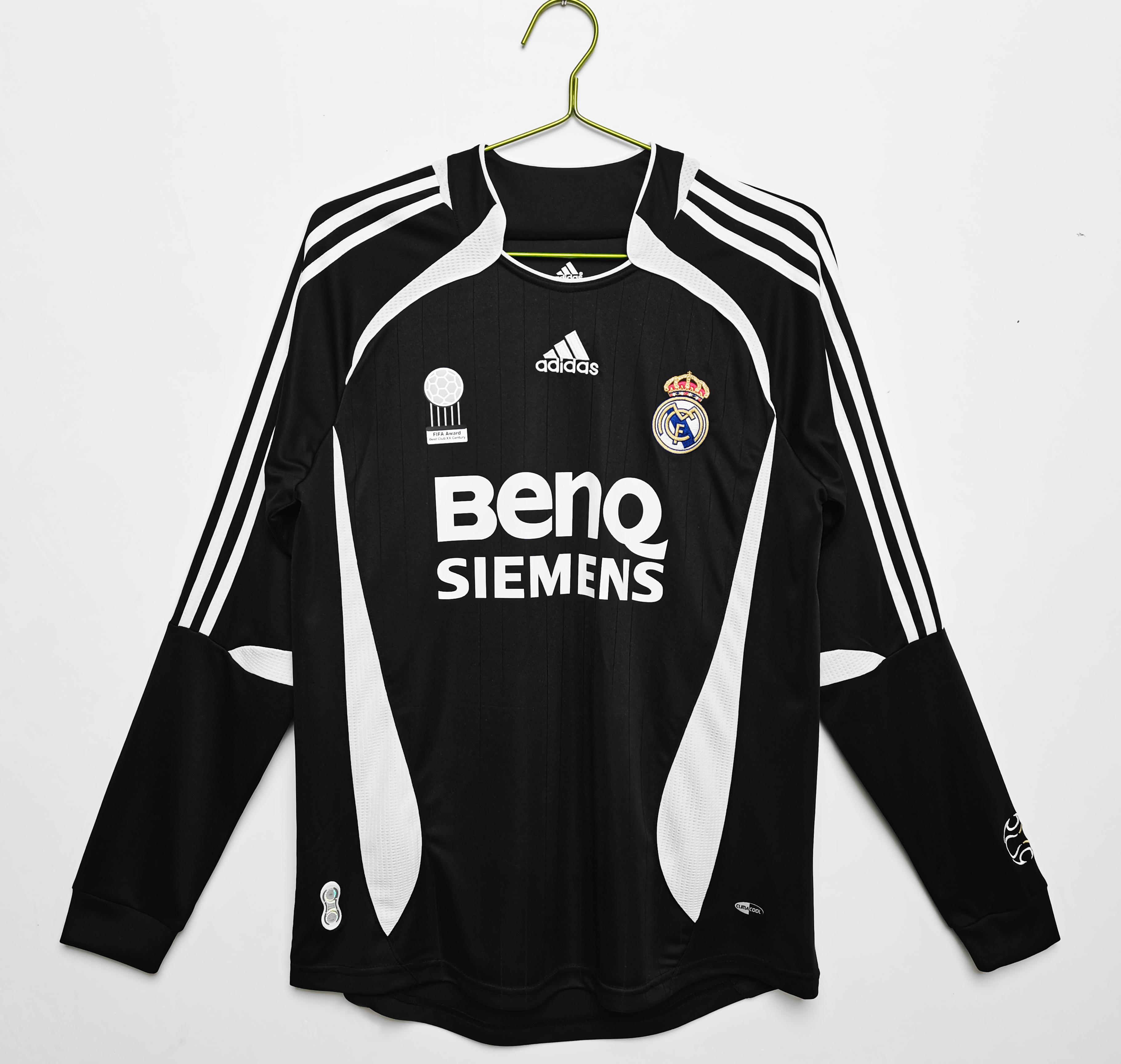 06-07 Real Madrid Third Long Sleeve Retro Jersey/06-07 皇马第二客场长袖