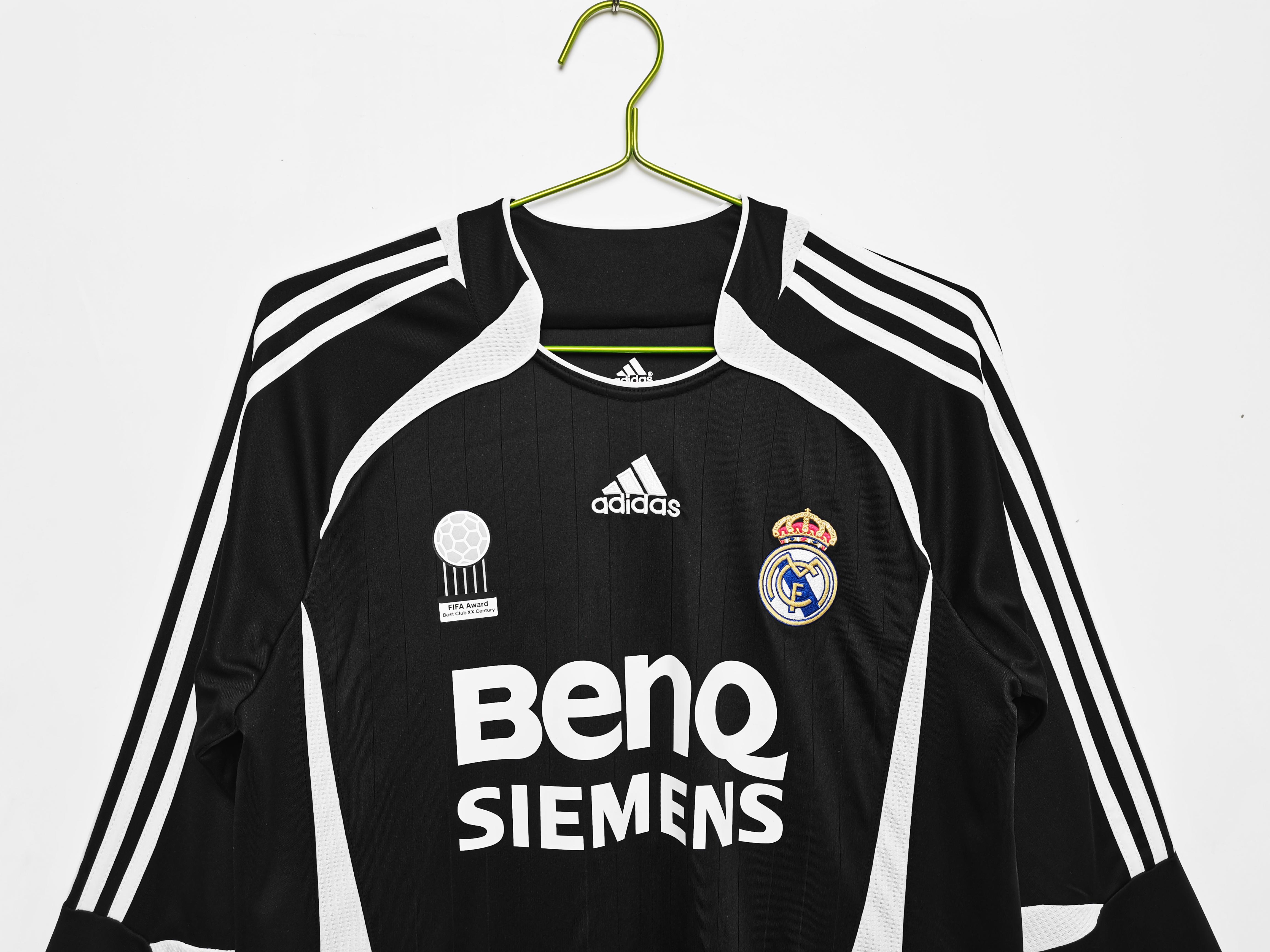 06-07 Real Madrid Third Long Sleeve Retro Jersey/06-07 皇马第二客场长袖