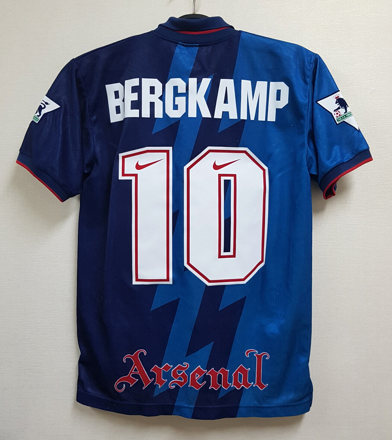 95-96 Arsenal Away Retro Jersey/95-96 阿森纳客场