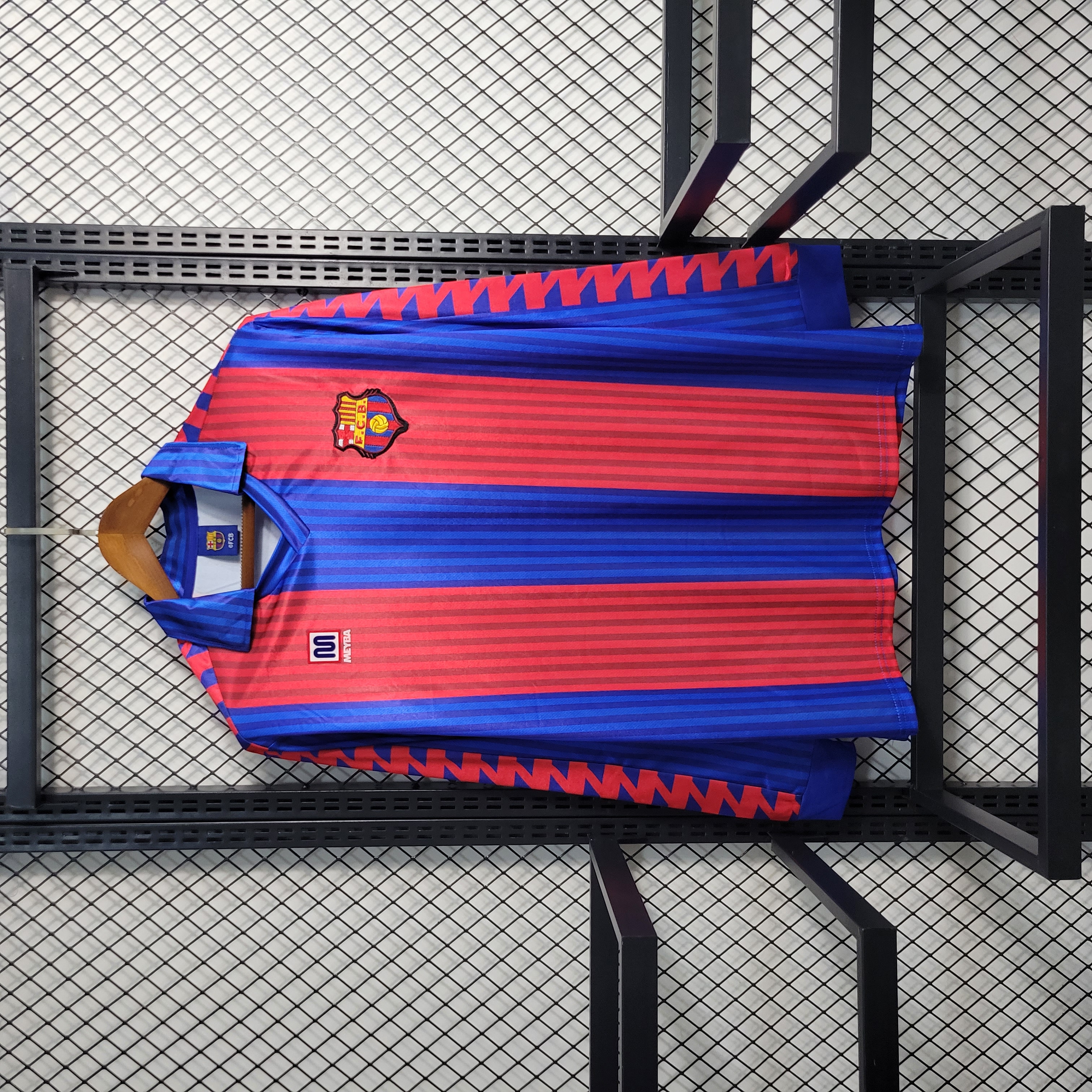 89-92 Barcelona Home Retro Long Sleeve Jersey/89-92 巴萨主场长袖