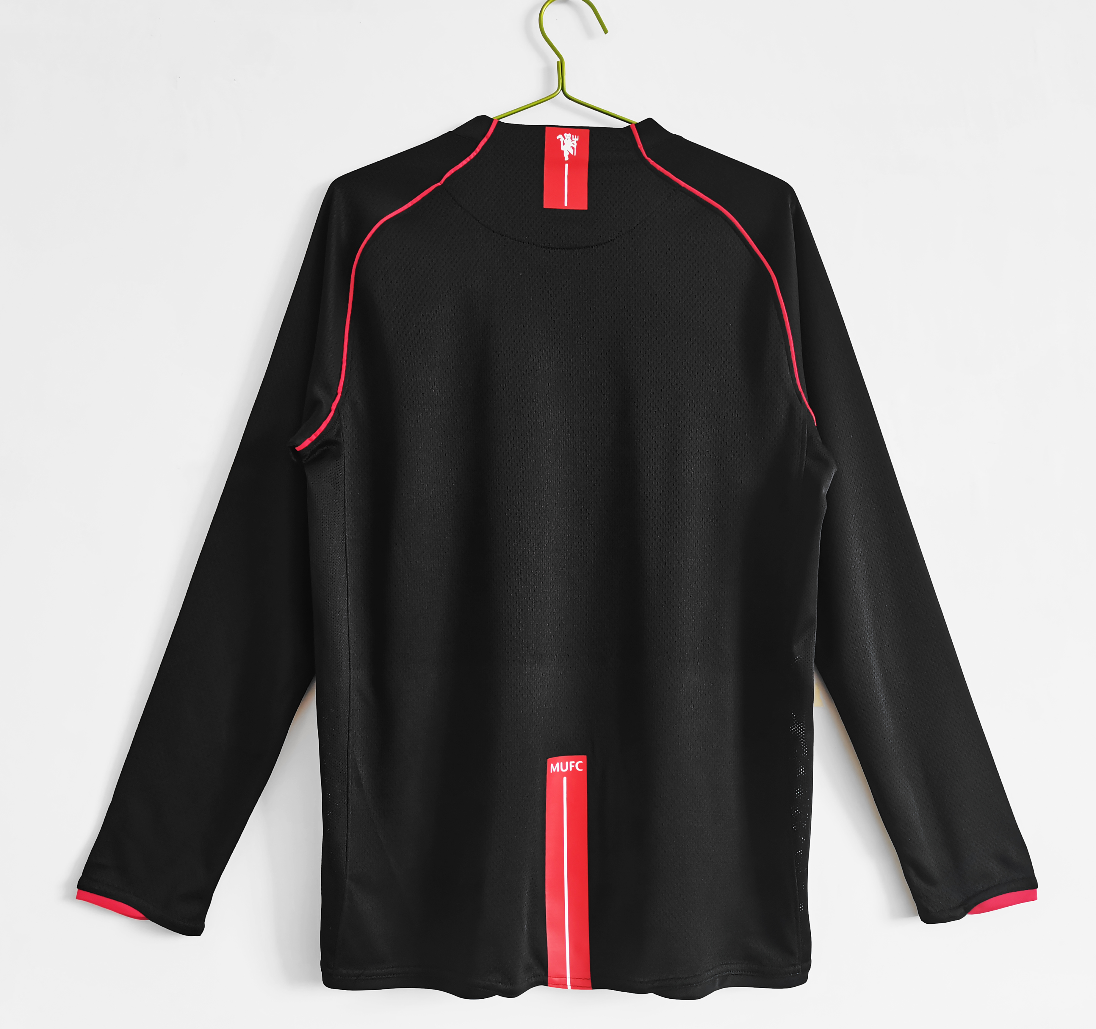 07-08 Manchester United Away Retro Long Sleeve Jersey/07-08 曼联客场长袖
