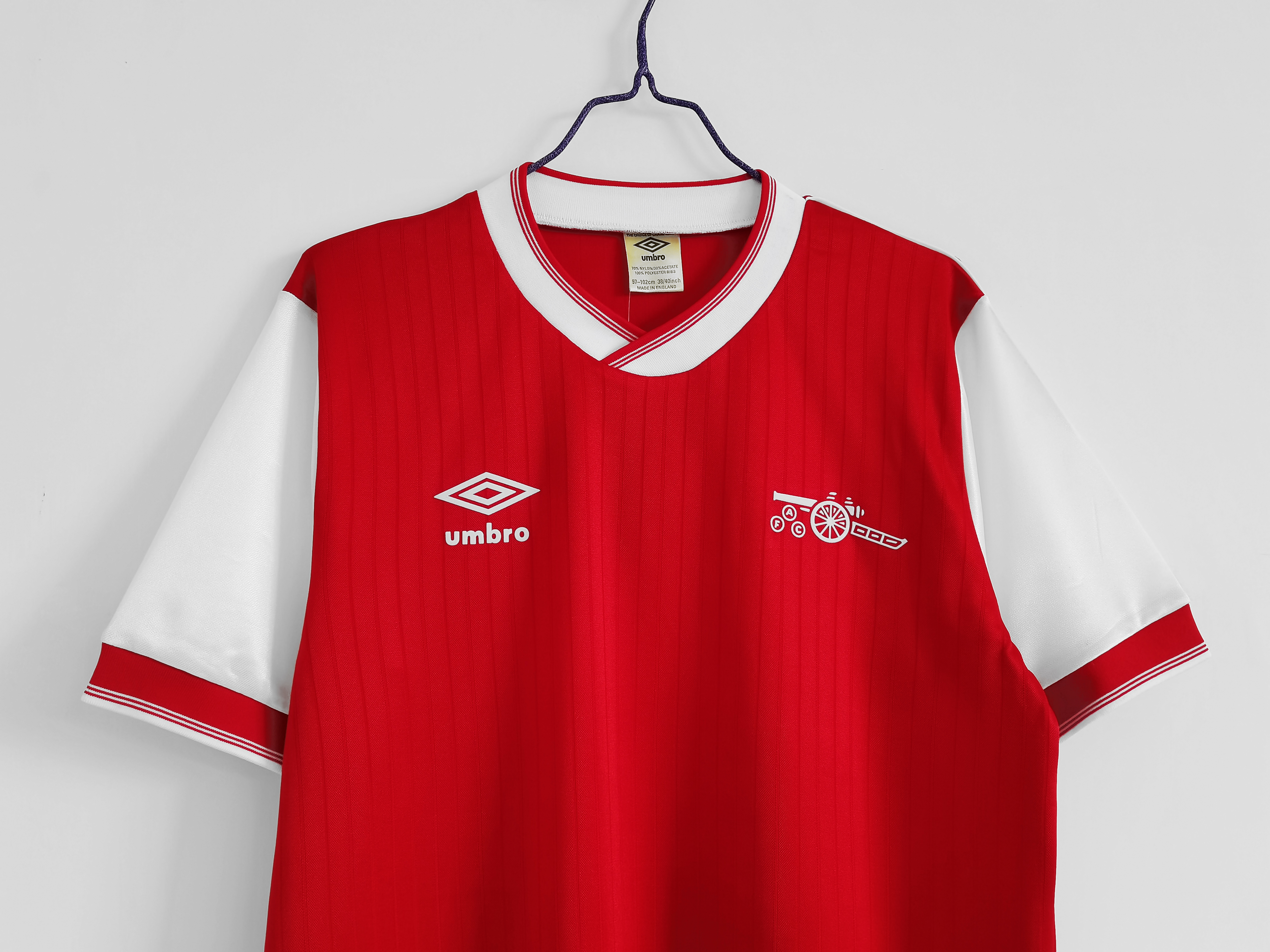 83-86 Arsenal Home Retro Jersey/83-86 阿森纳主场