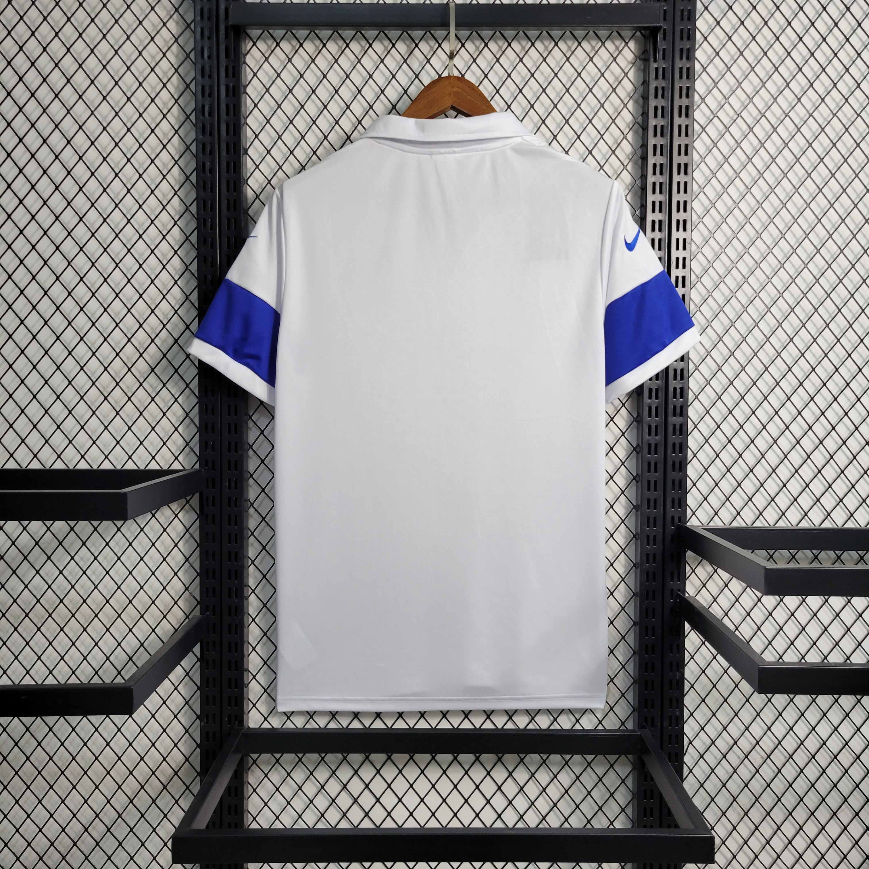 2004 Brazil White Retro Jersey/2004 巴西白色