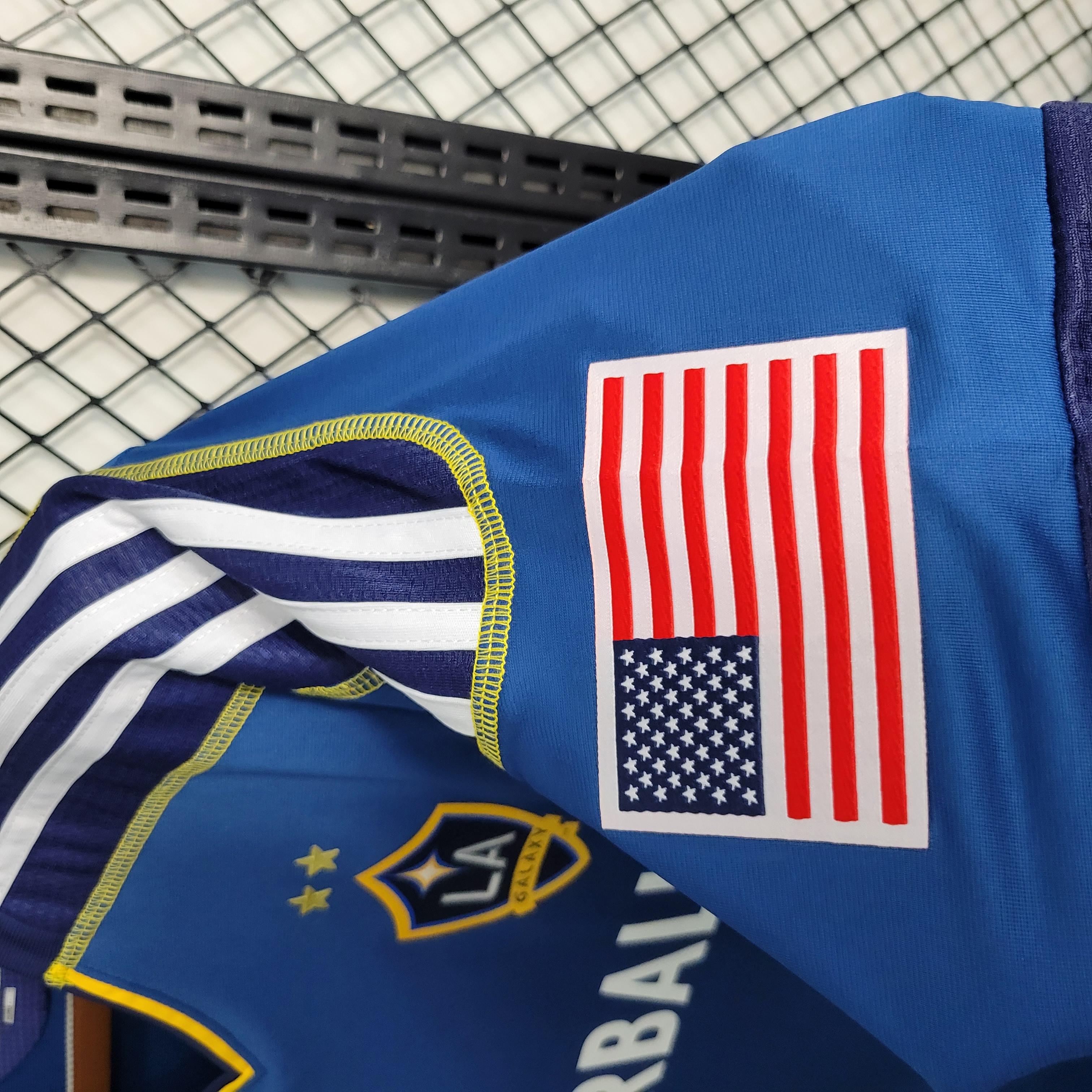 11-12 LA Galaxy Blue Retro Jersey/11-12 洛杉矶银河蓝色