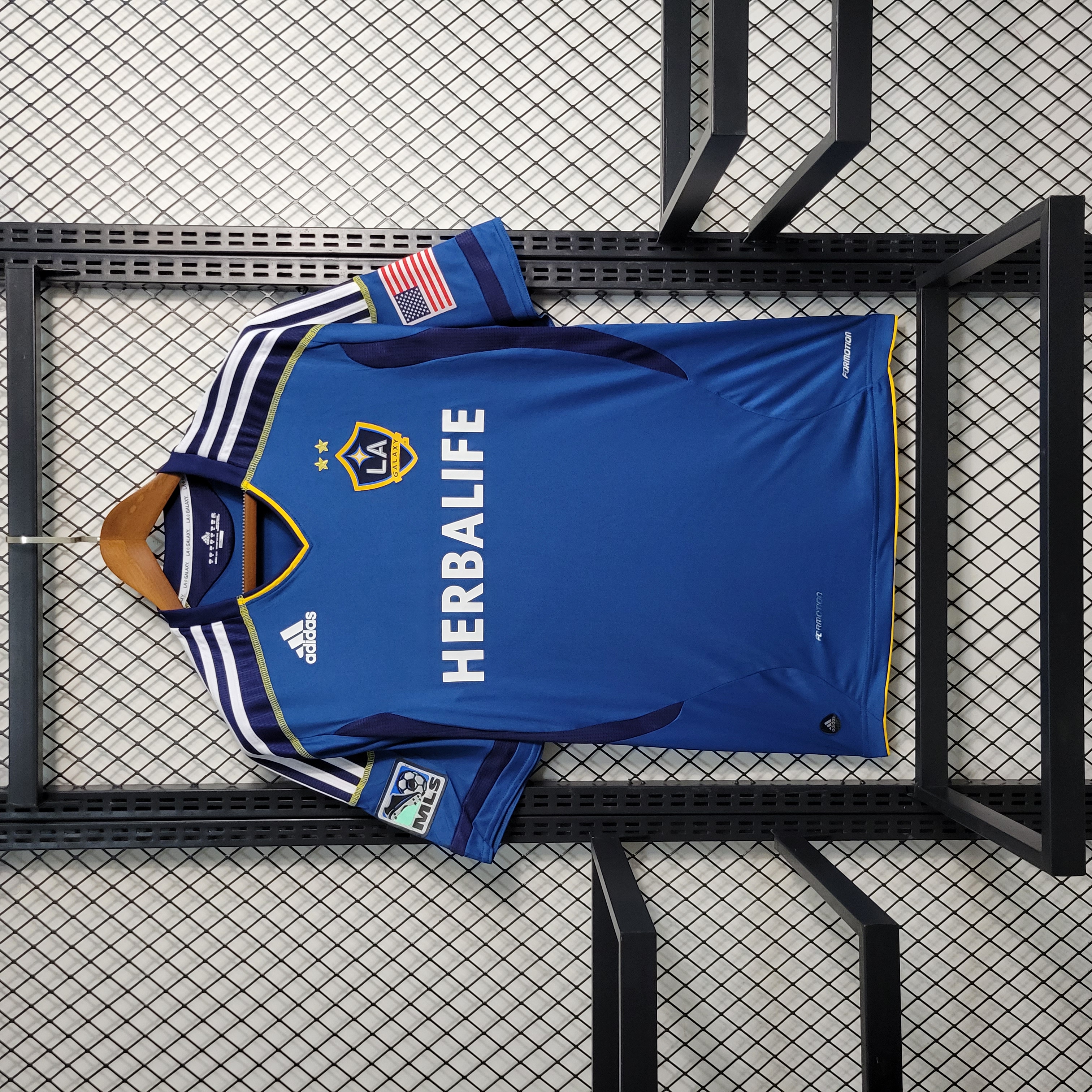 11-12 LA Galaxy Blue Retro Jersey/11-12 洛杉矶银河蓝色