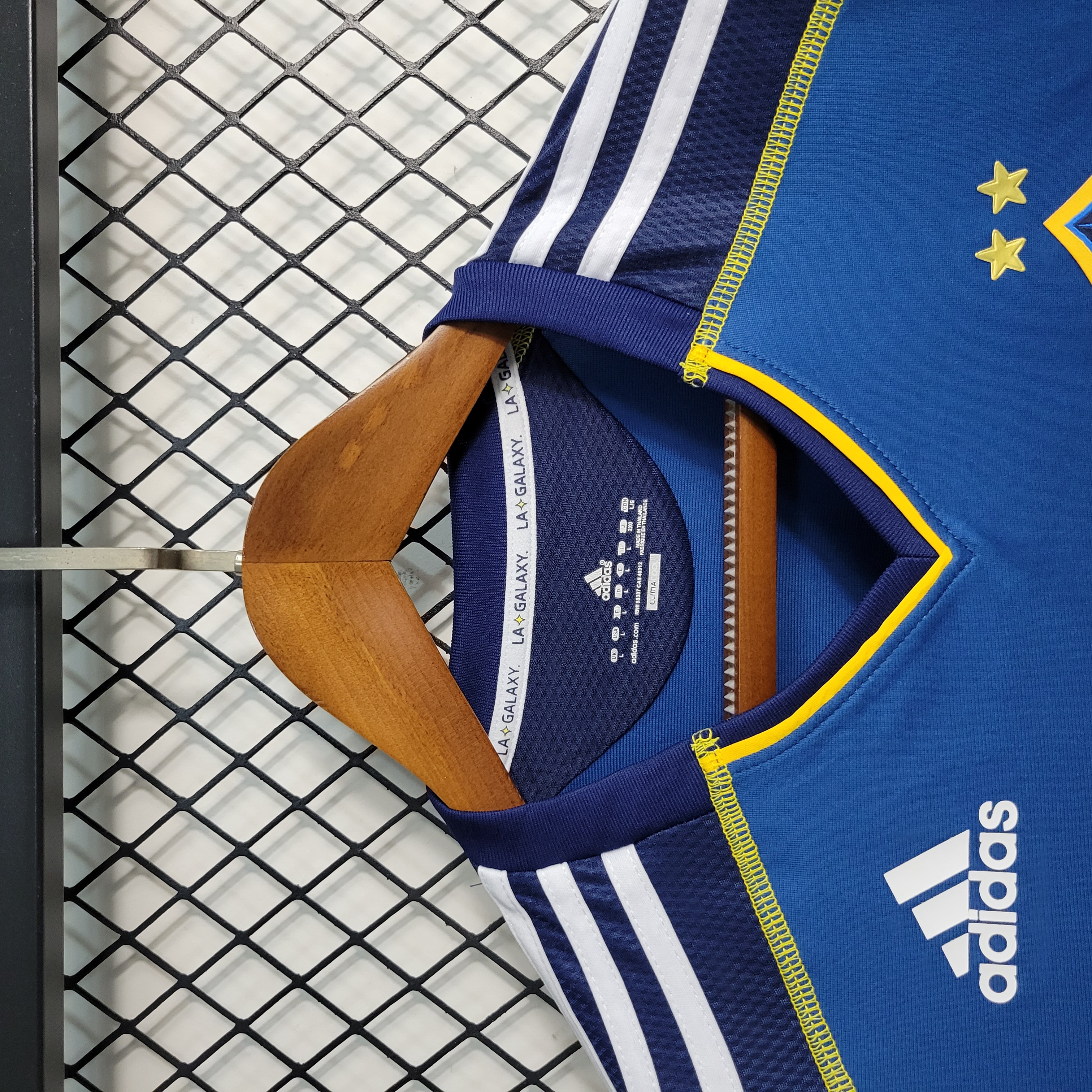 11-12 LA Galaxy Blue Retro Long Sleeve Jersey/11-12 洛杉矶银河长袖