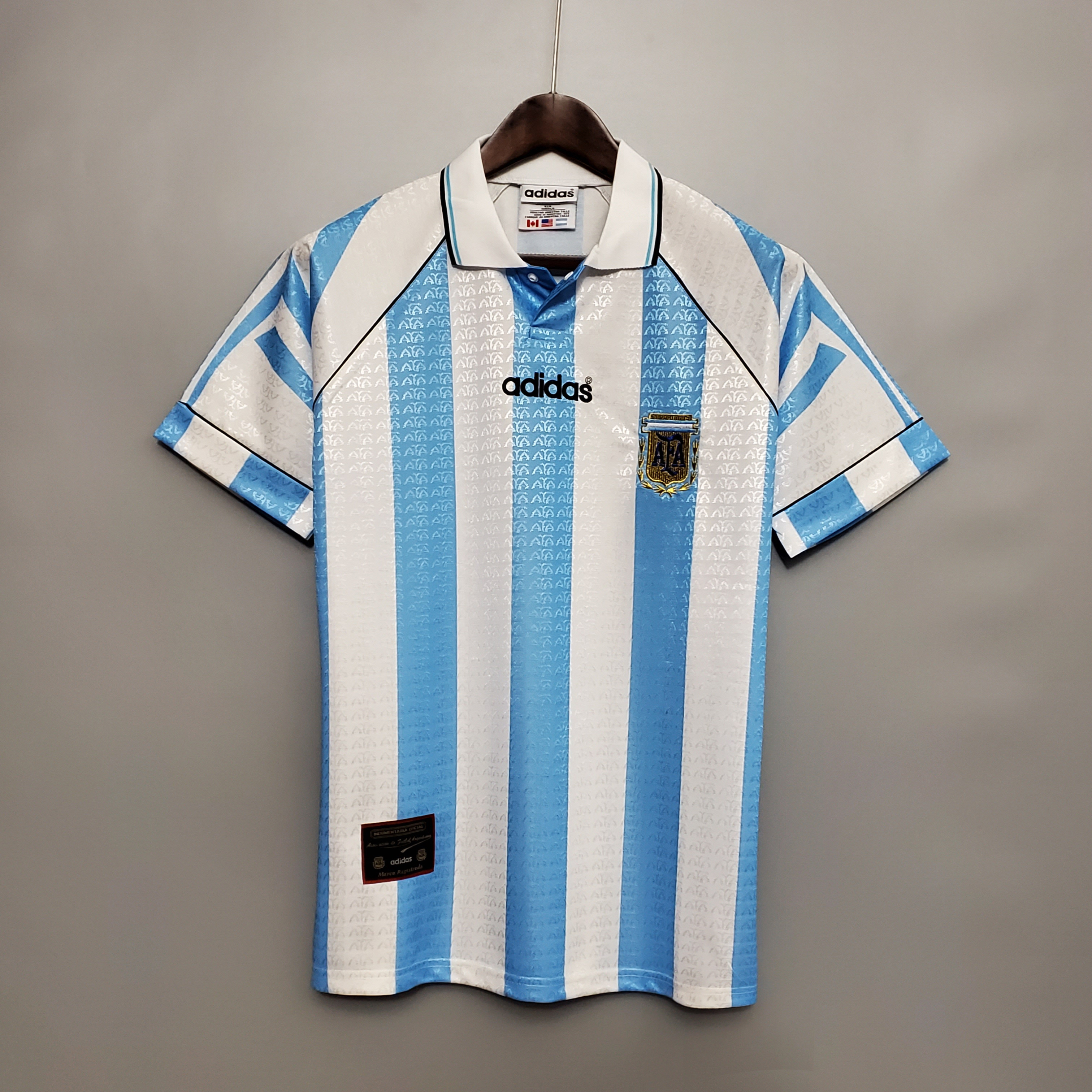 1996 Argentina Home Retro Jersey/1996阿根廷主场