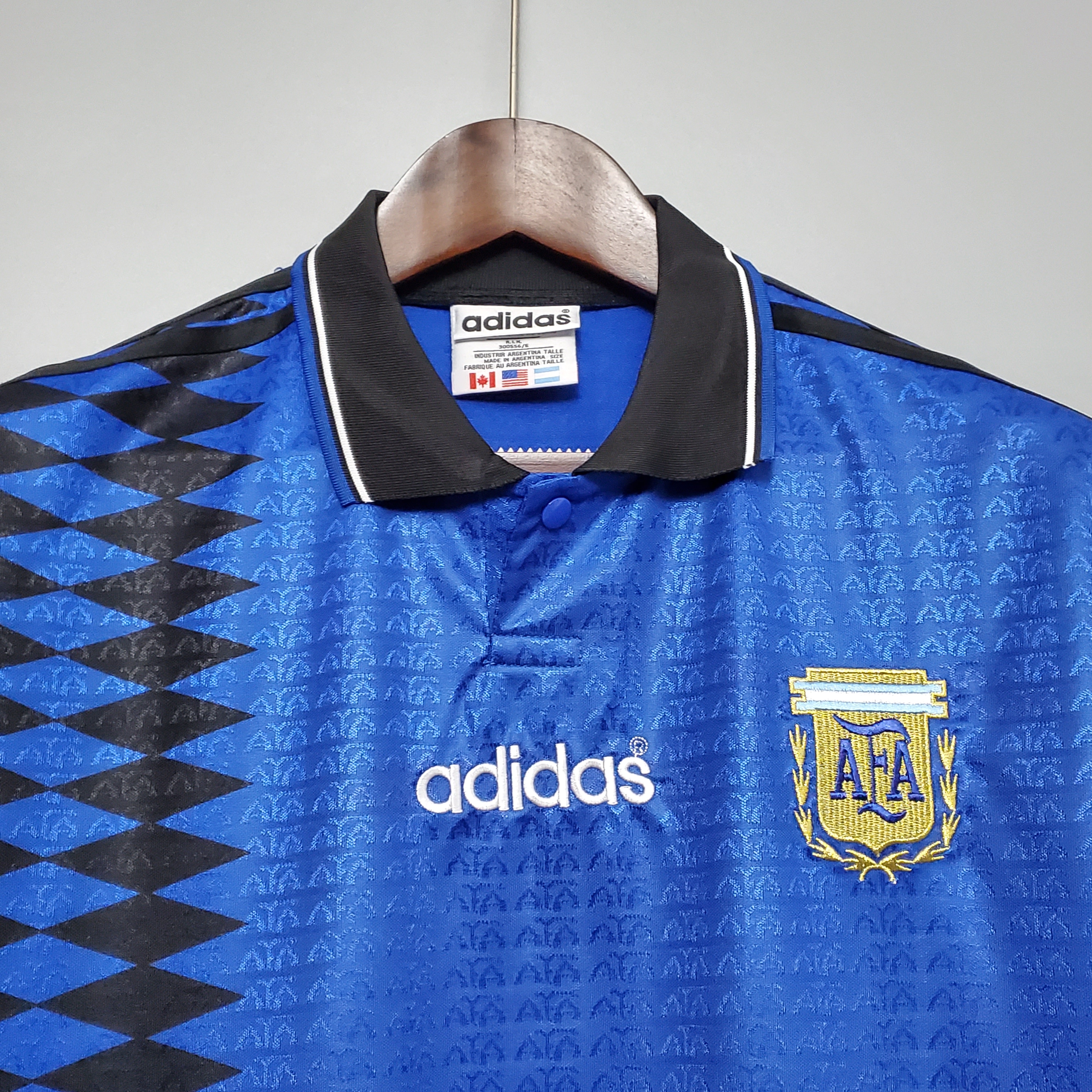 1994 Argentina Away Retro Jersey/1994 阿根廷客场