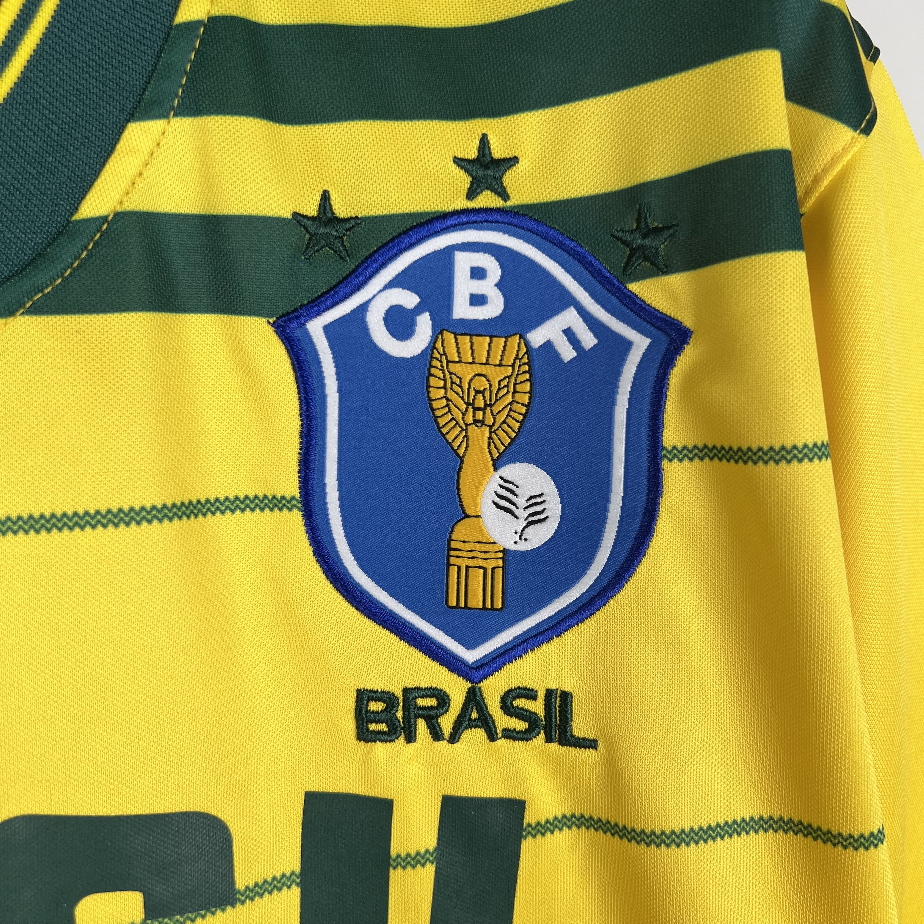 1984 Brazil Home Retro Jersey/1984 巴西主场