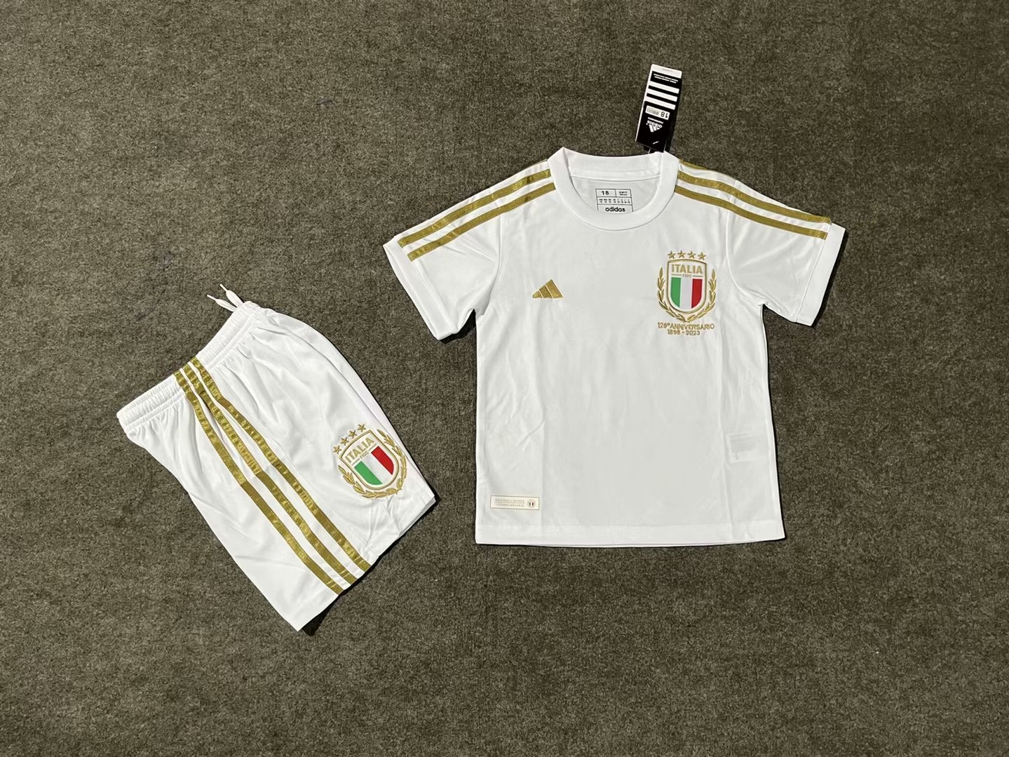 2023 Italy White Kid Kit/2023 意大利童装