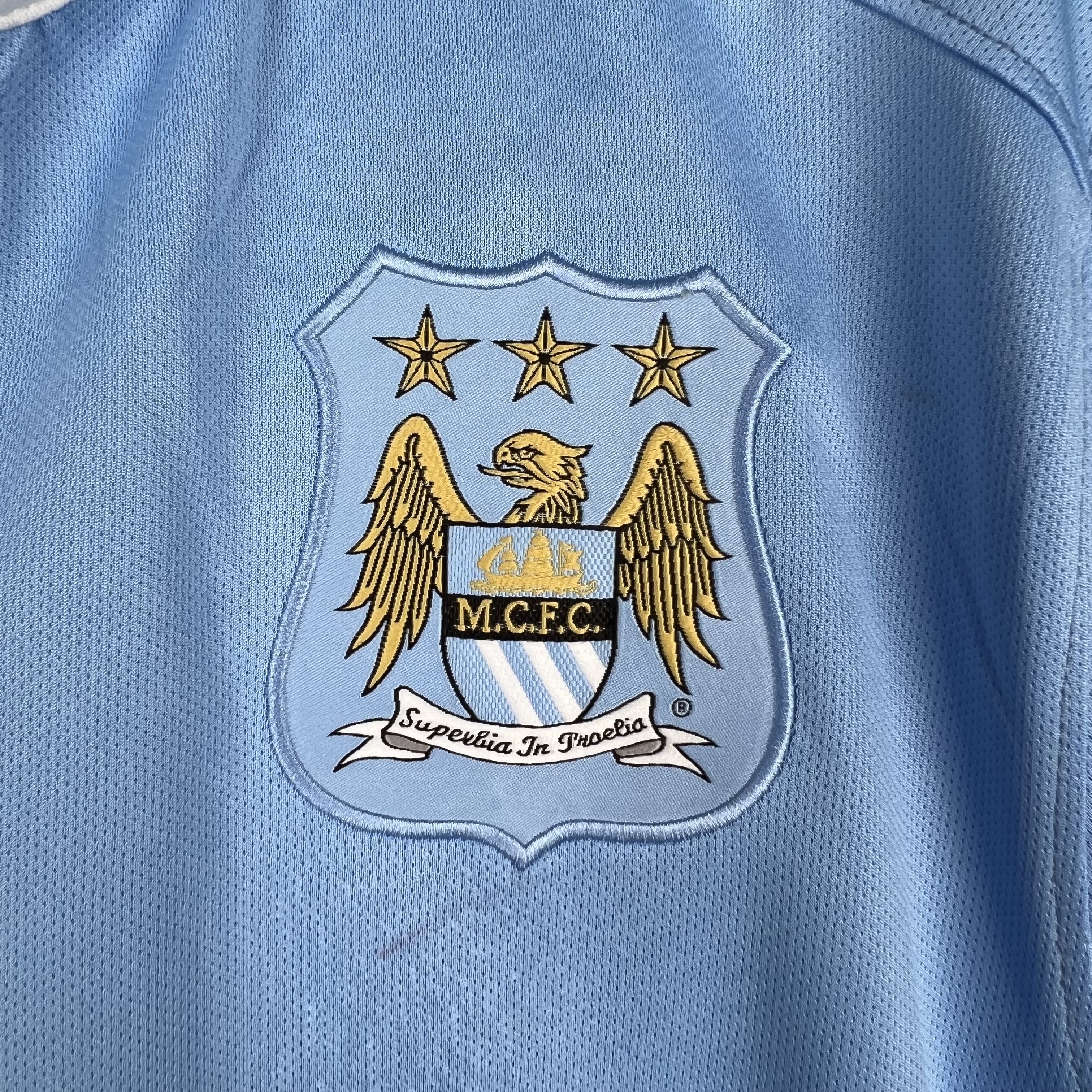 2015-16 Manchester City Home Retro Jersey/15-16 曼城主场