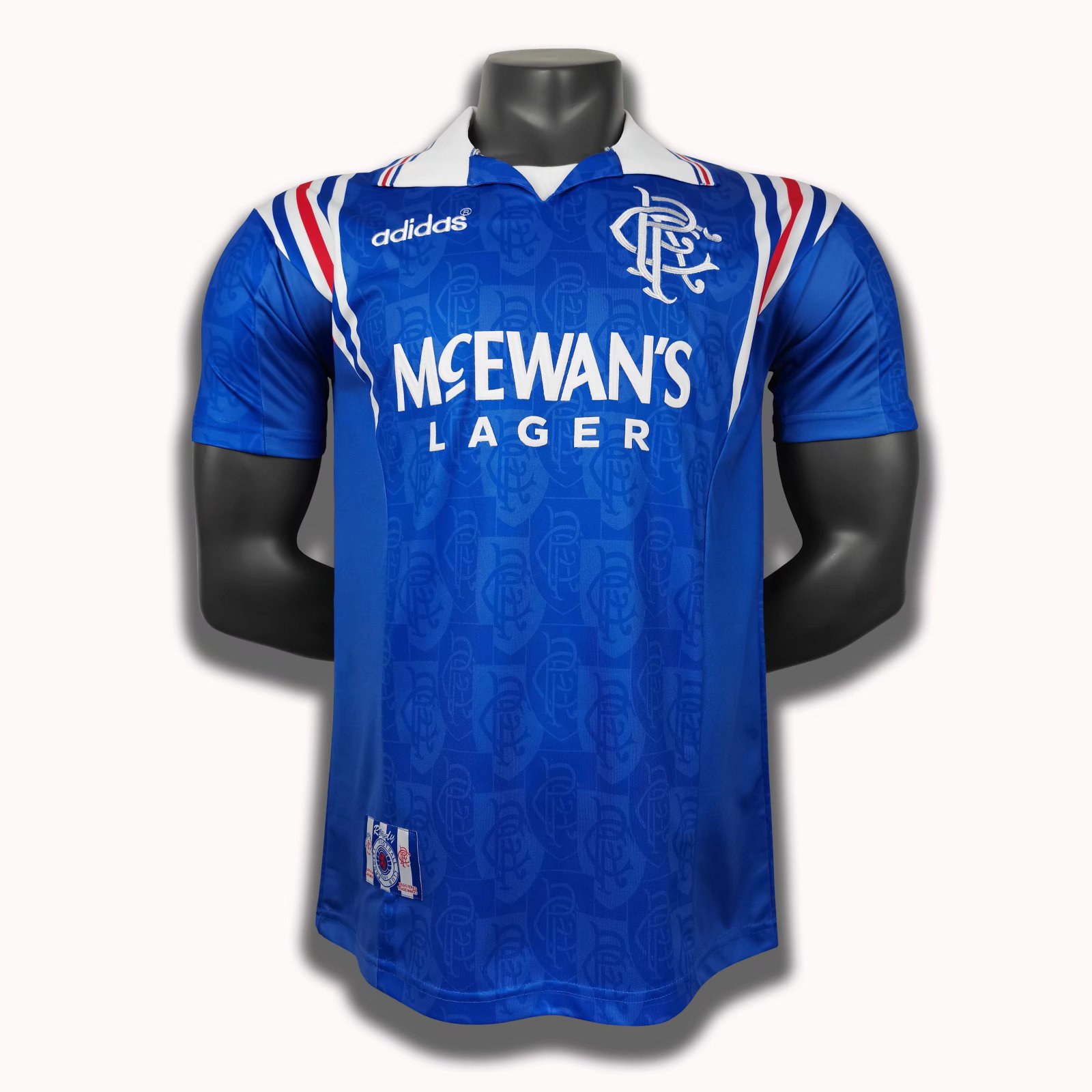 1996-97 Rangers Home Retro Jersey/96-97 流浪者主场