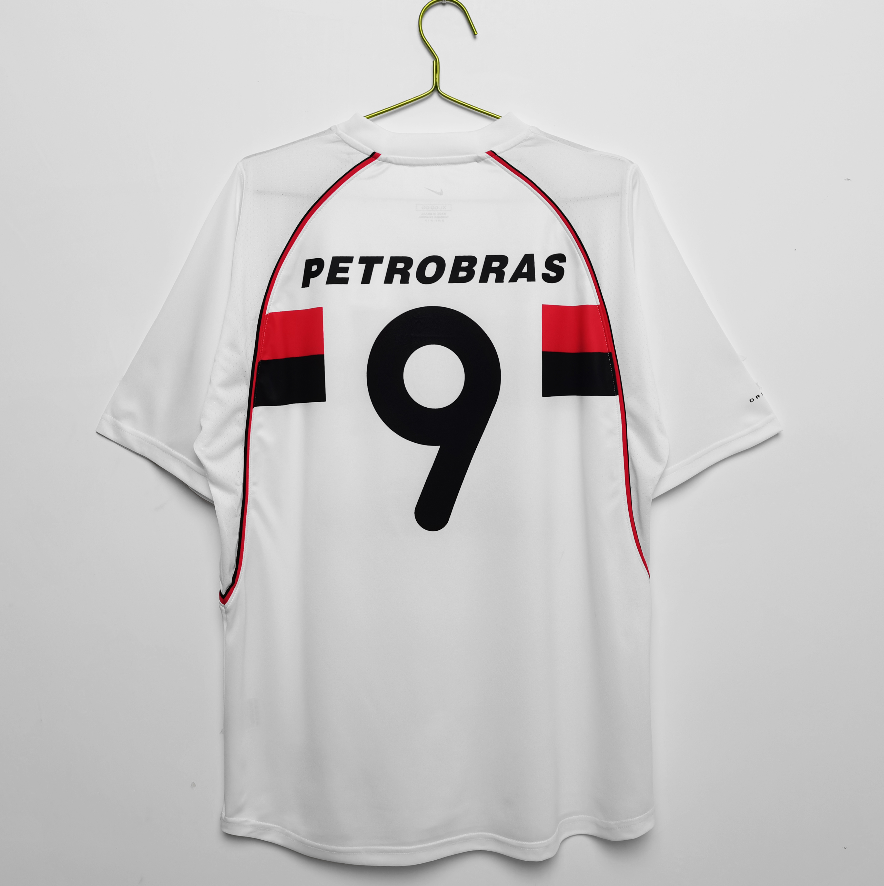 2002 Flamengo Away PETROBRAS#9 Retro Jersey/2002 弗拉门戈客场PETROBRAS#9