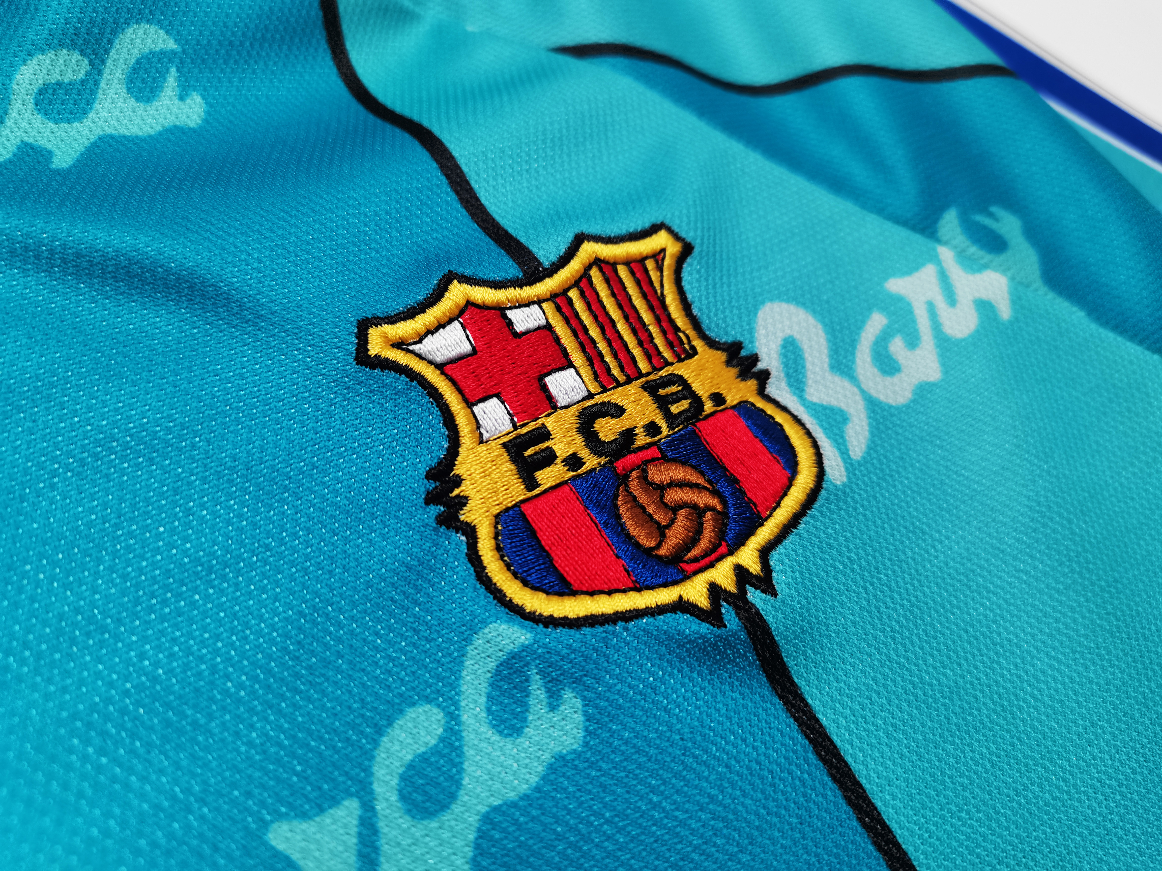 95-97Barcelona Away Retro Jersey/95-97巴萨客场