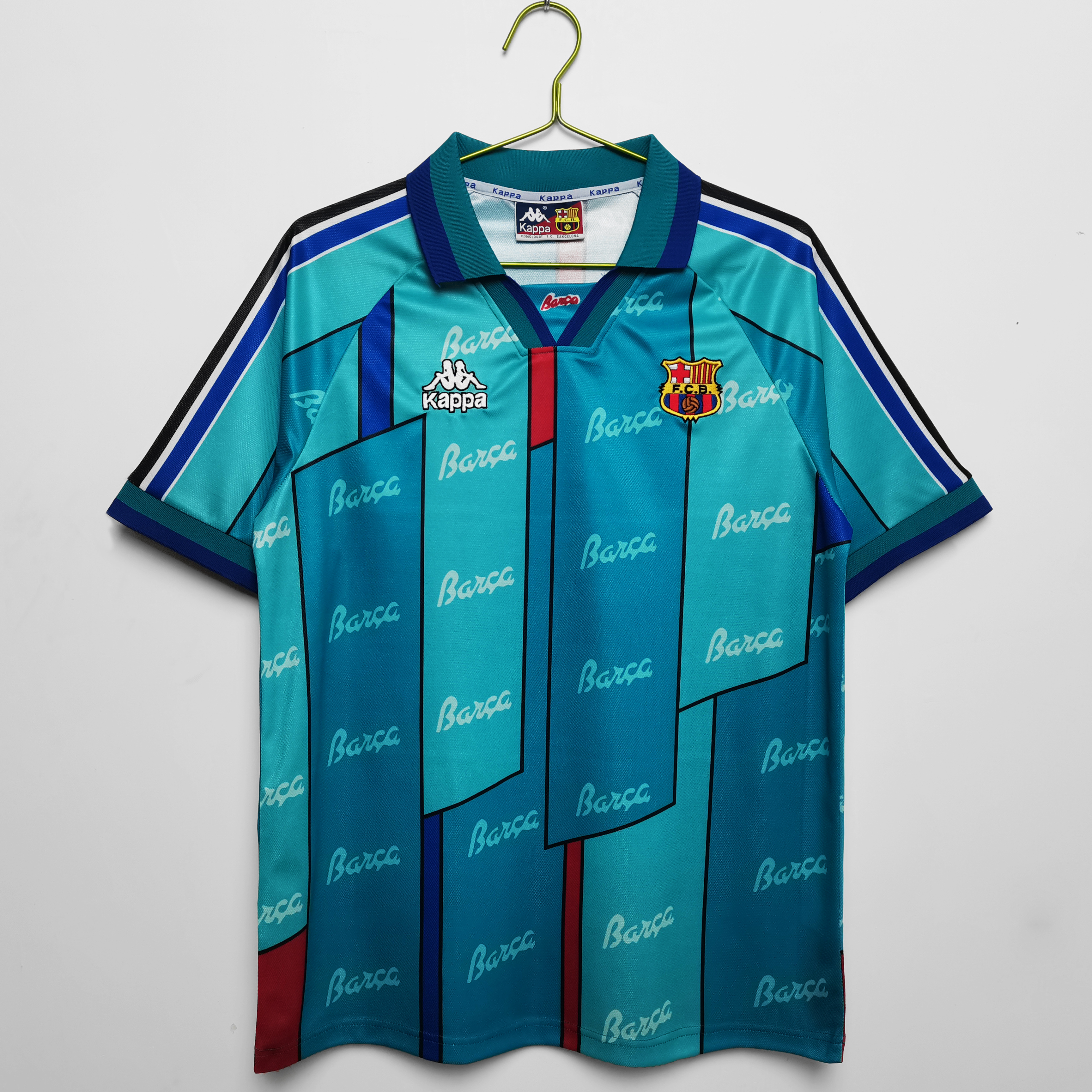 95-97Barcelona Away Retro Jersey/95-97巴萨客场