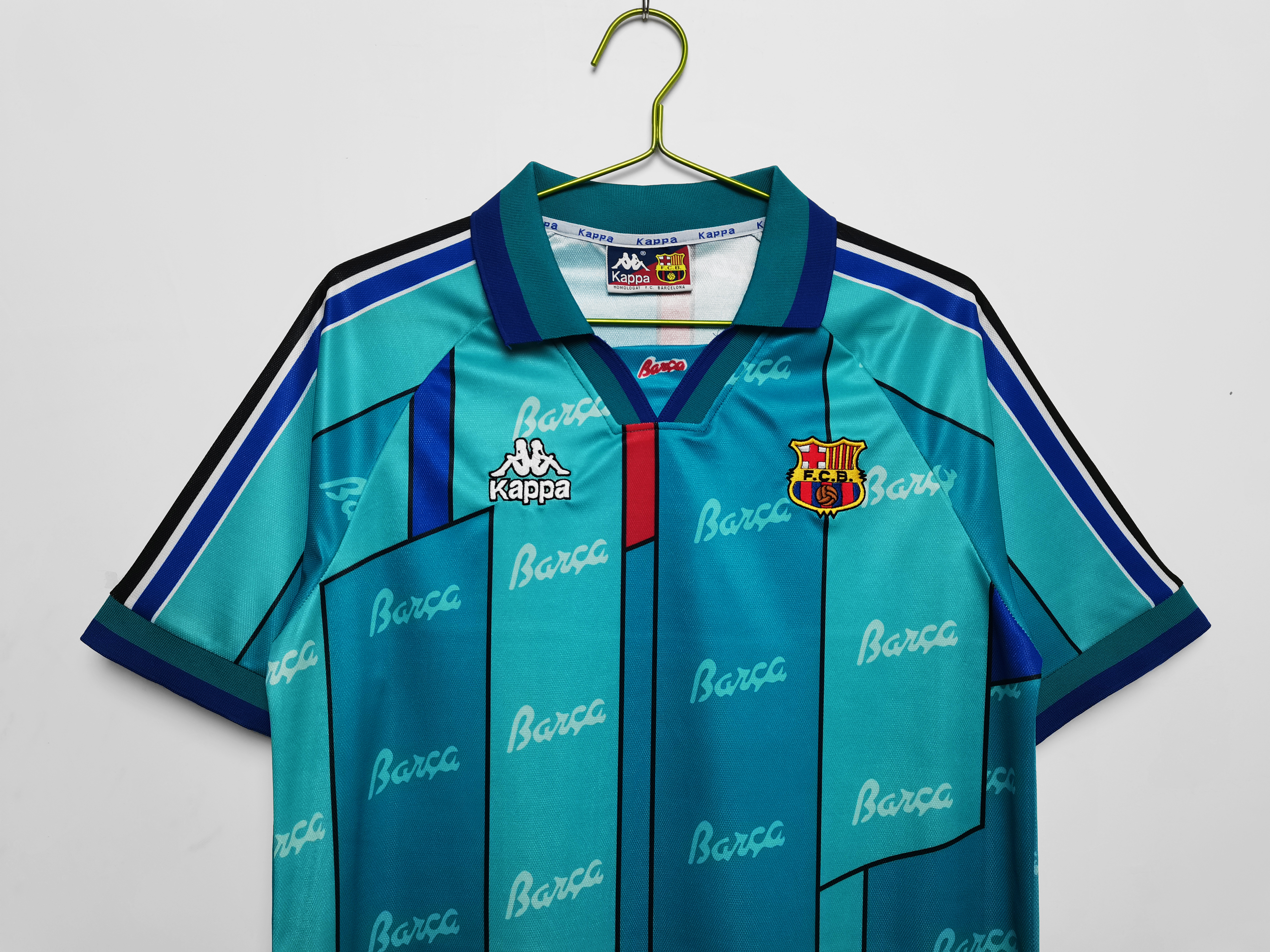 95-97Barcelona Away Retro Jersey/95-97巴萨客场