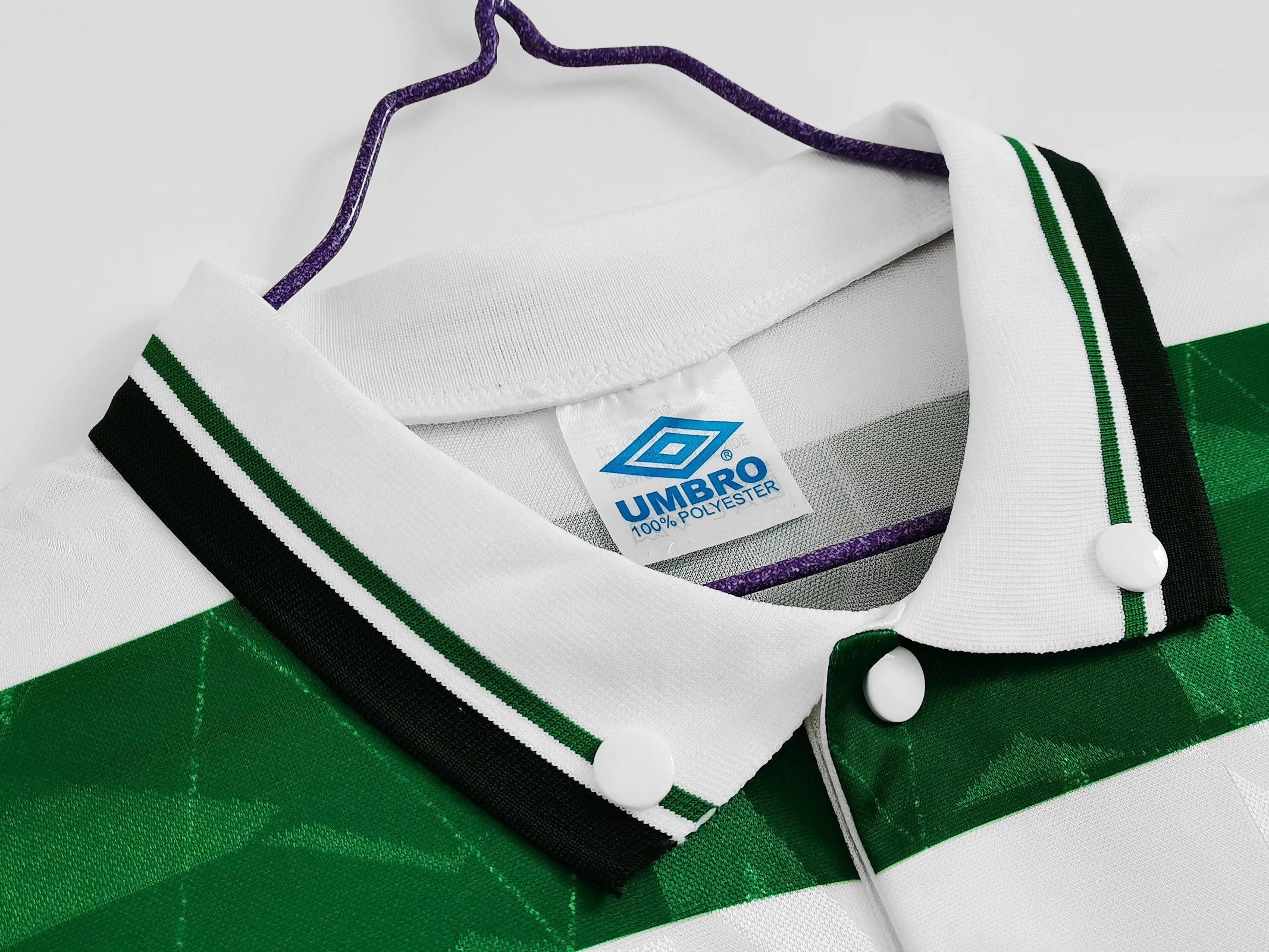 1989-91 Celtic Home Retro Jersey/89-91 凯尔特人主场