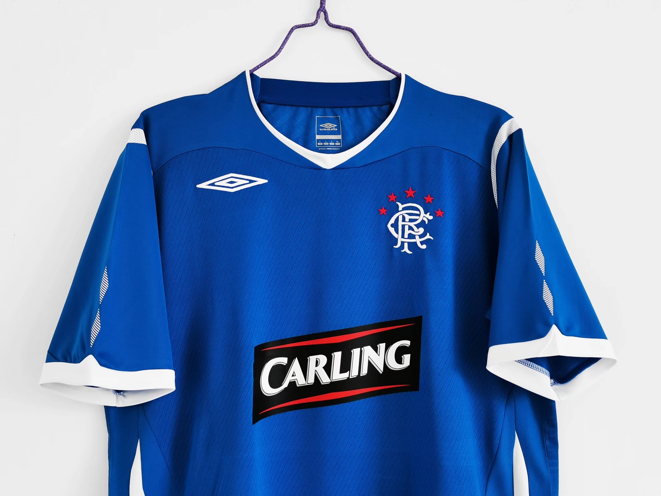 2008-09 Rangers Home Retro Jersey/08-09 流浪者主场