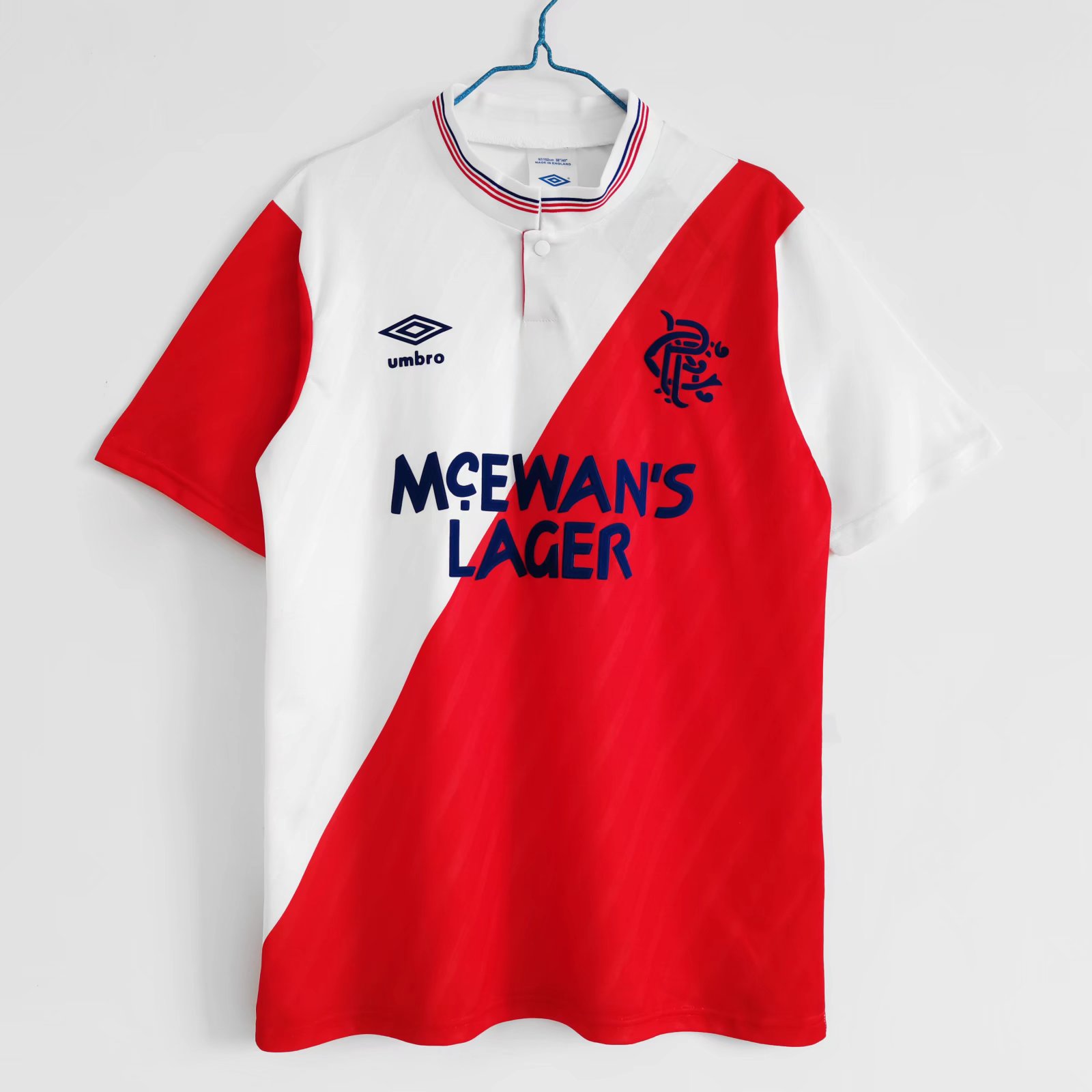 1987-88 Rangers Away Retro Jersey/87-88 流浪者客场